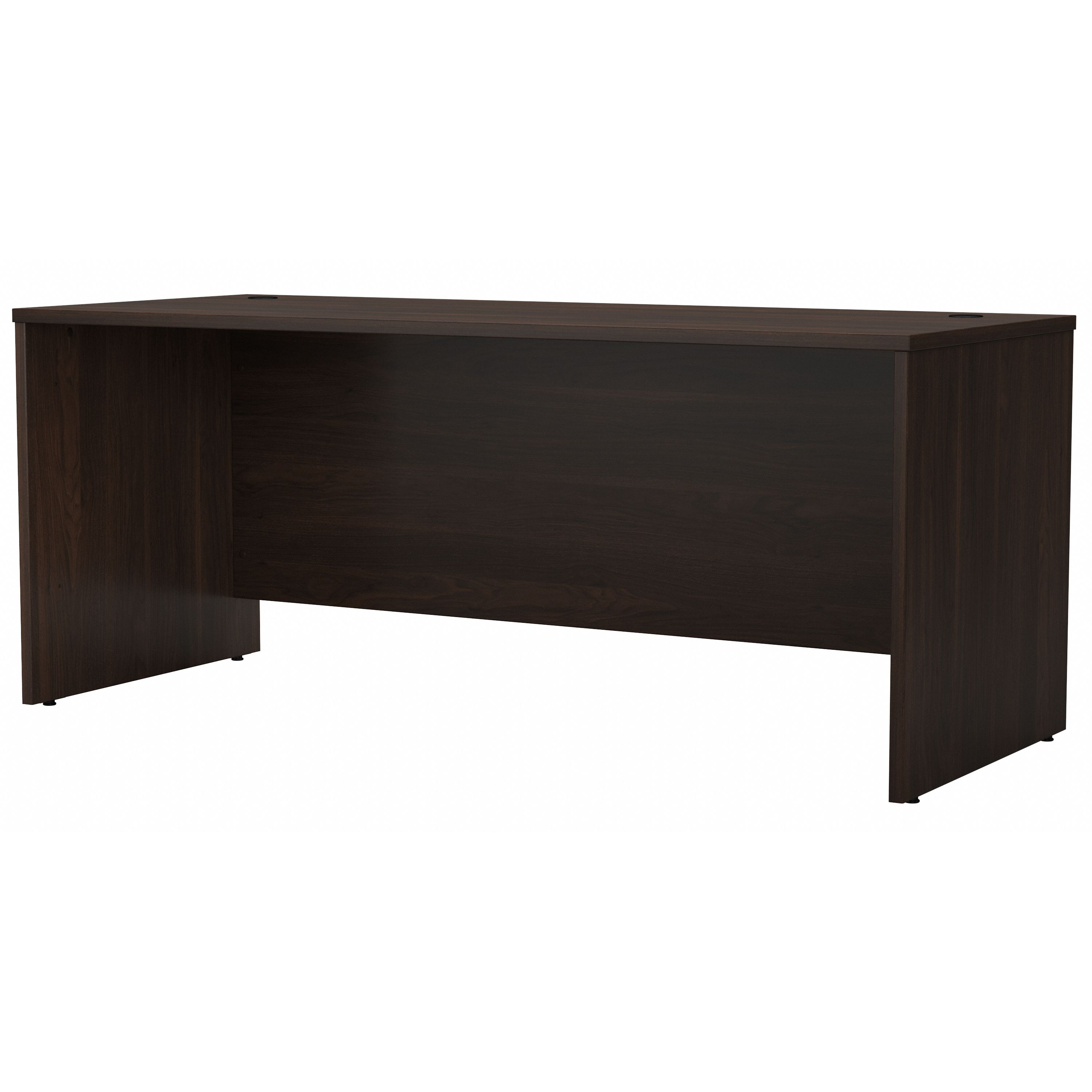 Shop Bush Business Furniture Studio C 72W x 30D Office Desk 02 SCD272BW #color_black walnut