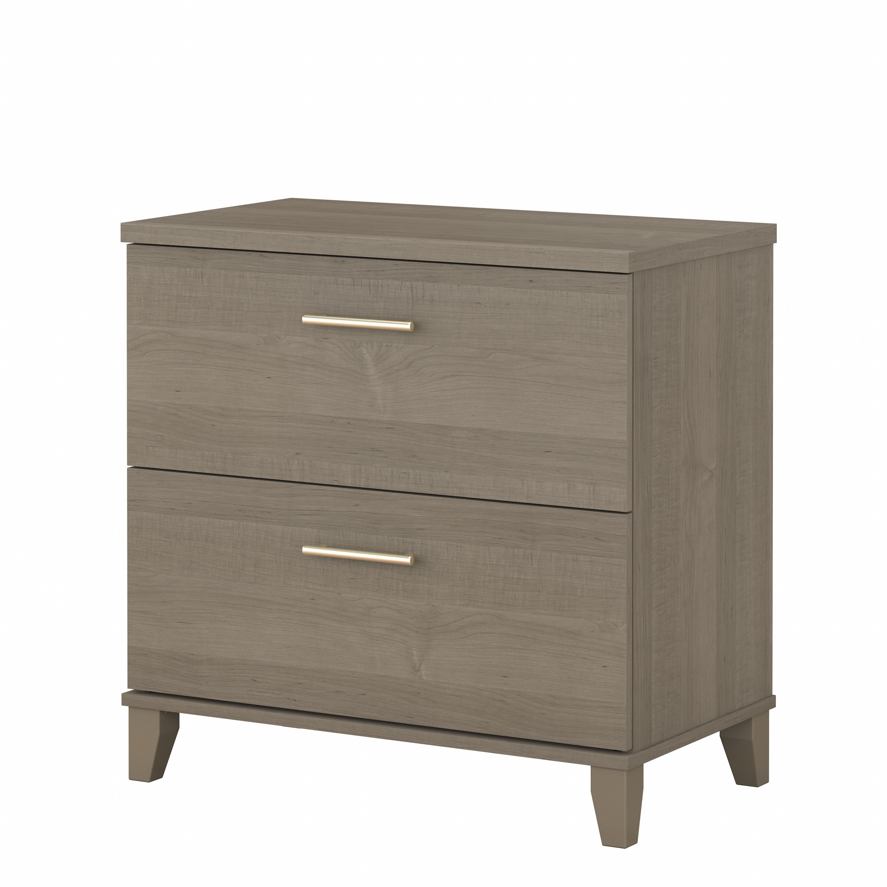 Shop Bush Furniture Somerset 2 Drawer Lateral File Cabinet 02 WC81680 #color_ash gray