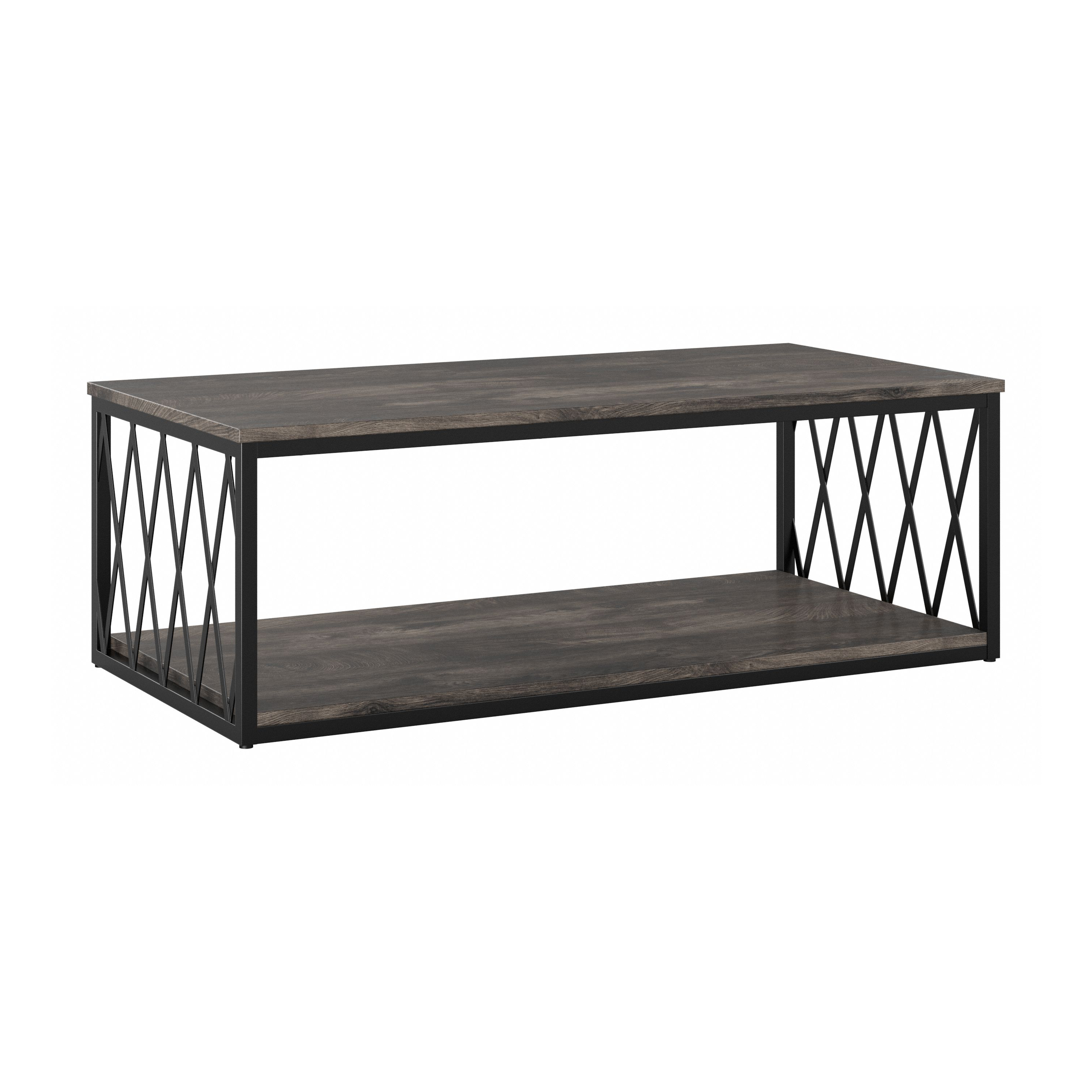 Shop Bush Furniture City Park Industrial Coffee Table 02 CPT248GH-03 #color_dark gray hickory