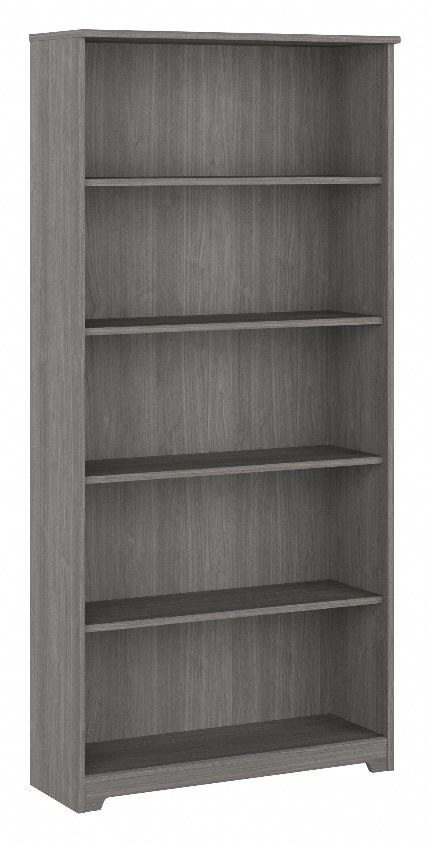 Shop Bush Furniture Cabot Tall 5 Shelf Bookcase 02 WC31366 #color_modern gray