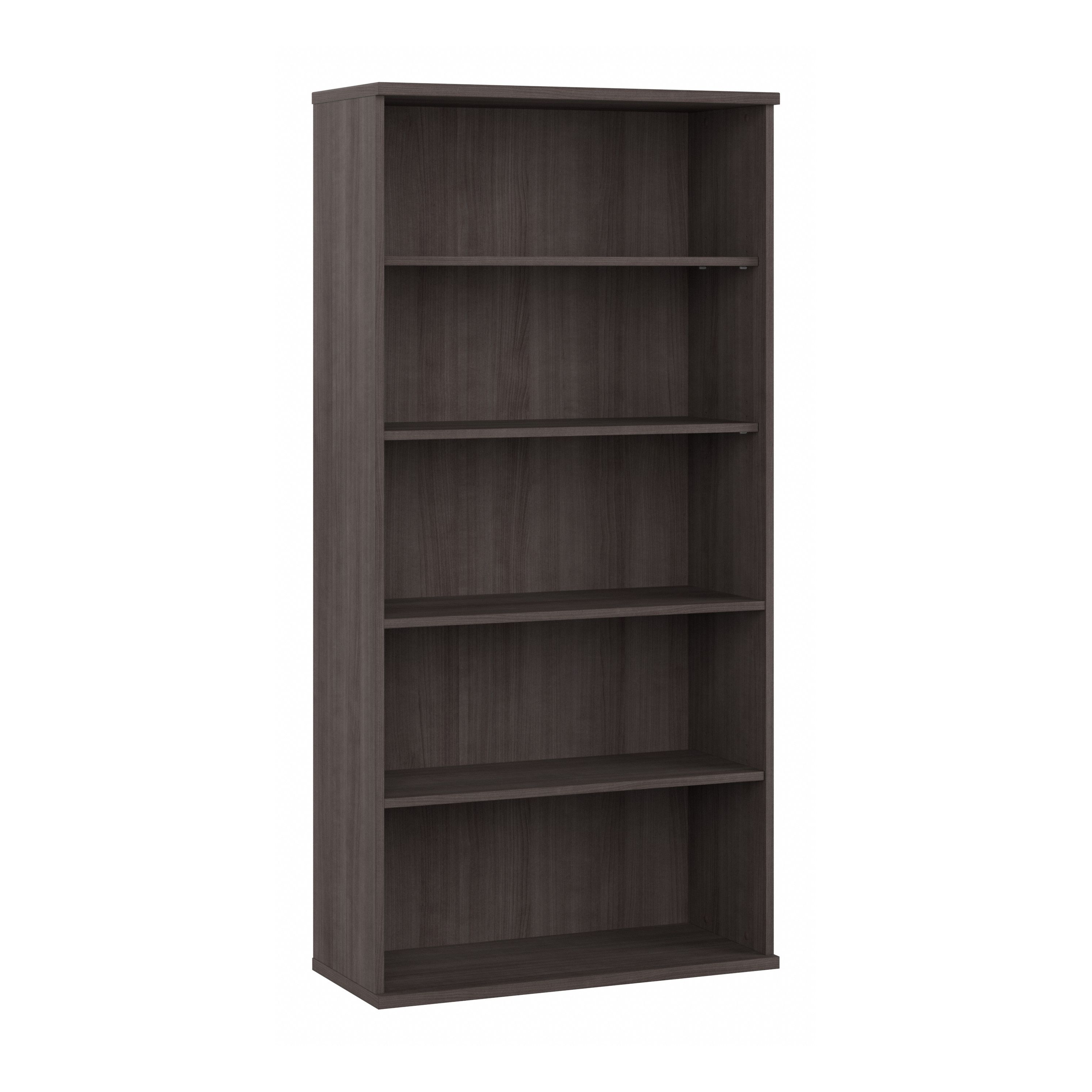 Shop Bush Business Furniture Studio C Tall 5 Shelf Bookcase 02 SCB136SG #color_storm gray