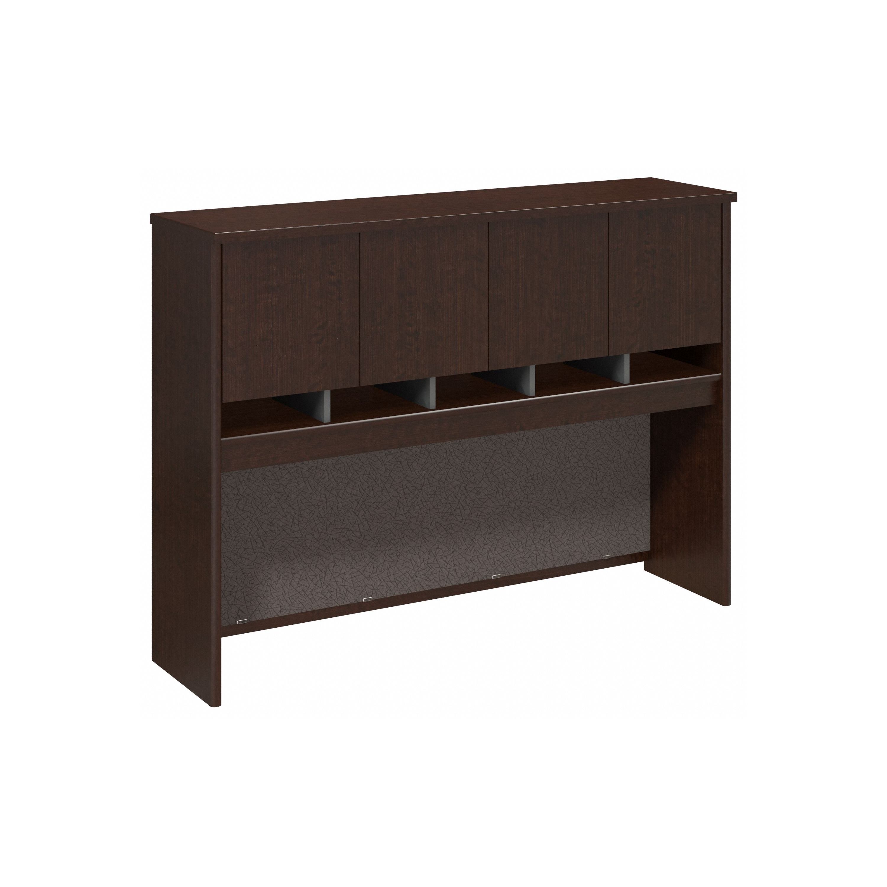 Shop Bush Business Furniture Series C 60W Hutch 02 WC12962K #color_mocha cherry