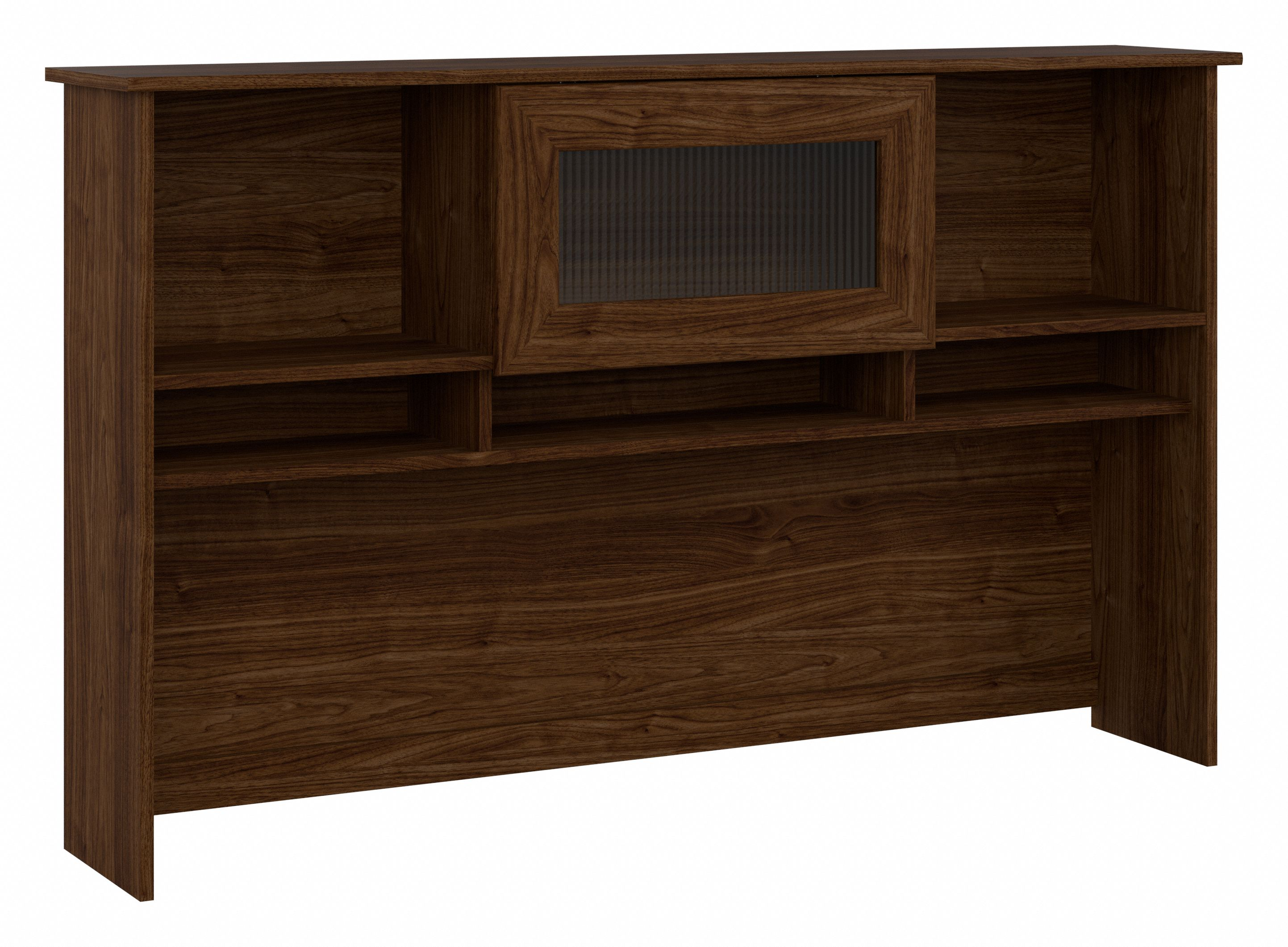 Shop Bush Furniture Cabot 60W Desk Hutch 02 WC31031 #color_modern walnut