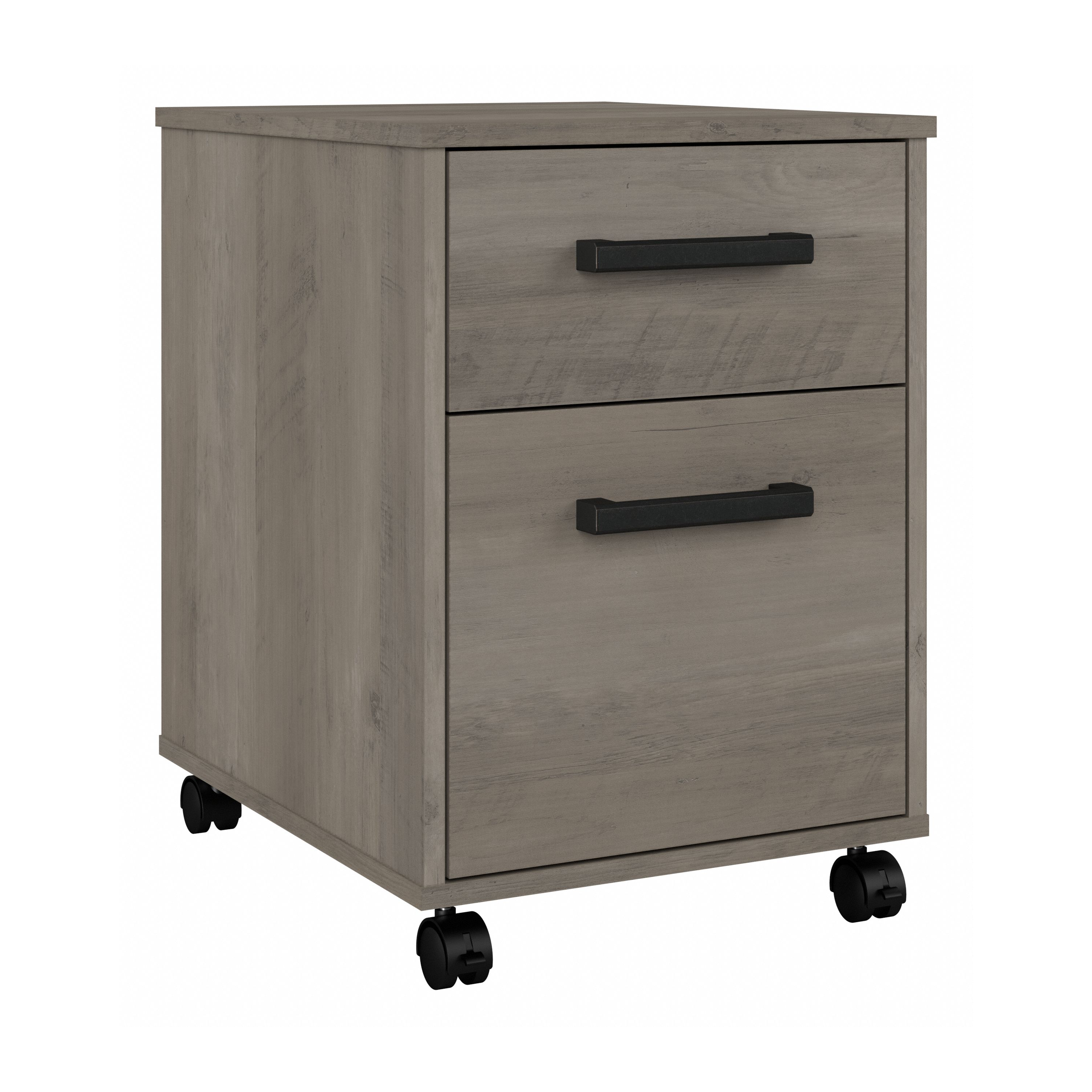 Shop Bush Furniture City Park 2 Drawer Mobile File Cabinet 02 CPF116DG-03 #color_driftwood gray