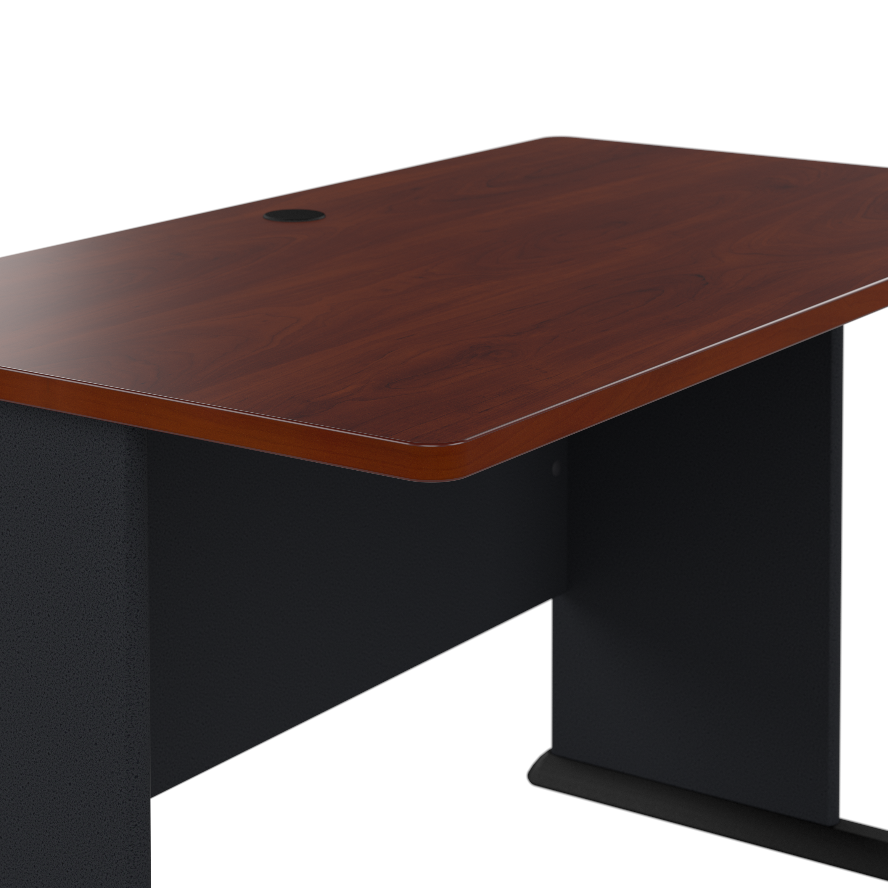 Shop Bush Business Furniture Series A 48W Desk 04 WC90448A #color_hansen cherry/galaxy