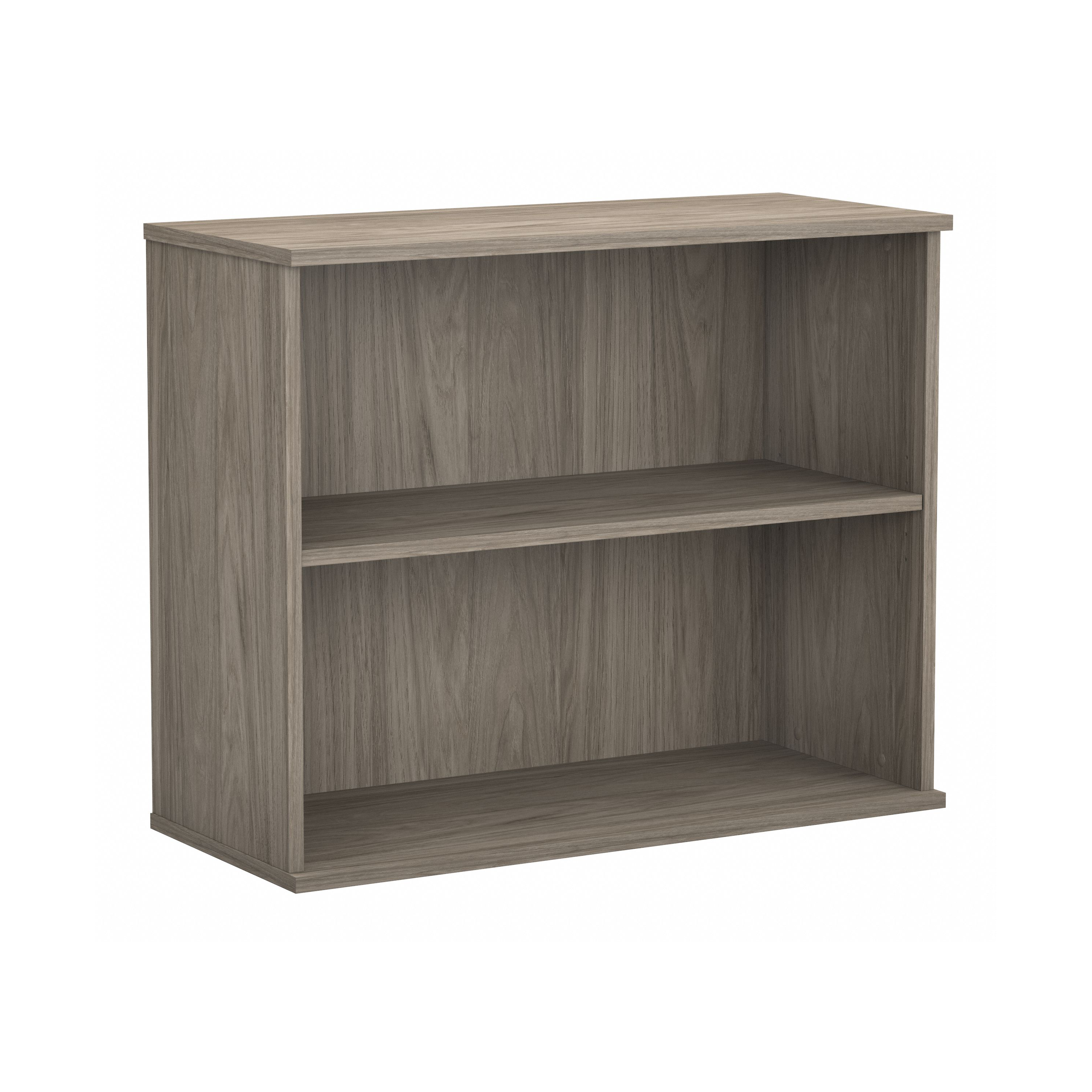 Shop Bush Business Furniture Hybrid Small 2 Shelf Bookcase 02 HY3036MH-Z #color_modern hickory