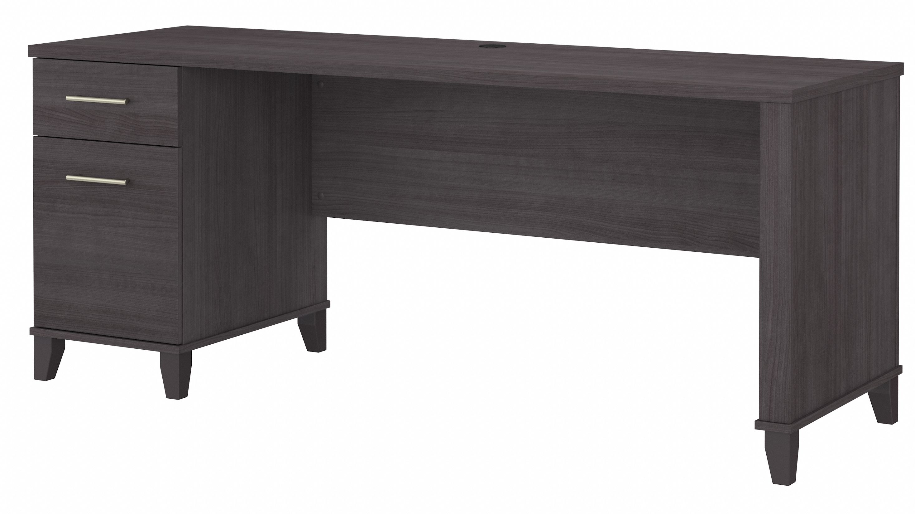 Shop Bush Furniture Somerset 72W Office Desk with Drawers 02 WC81572 #color_storm gray