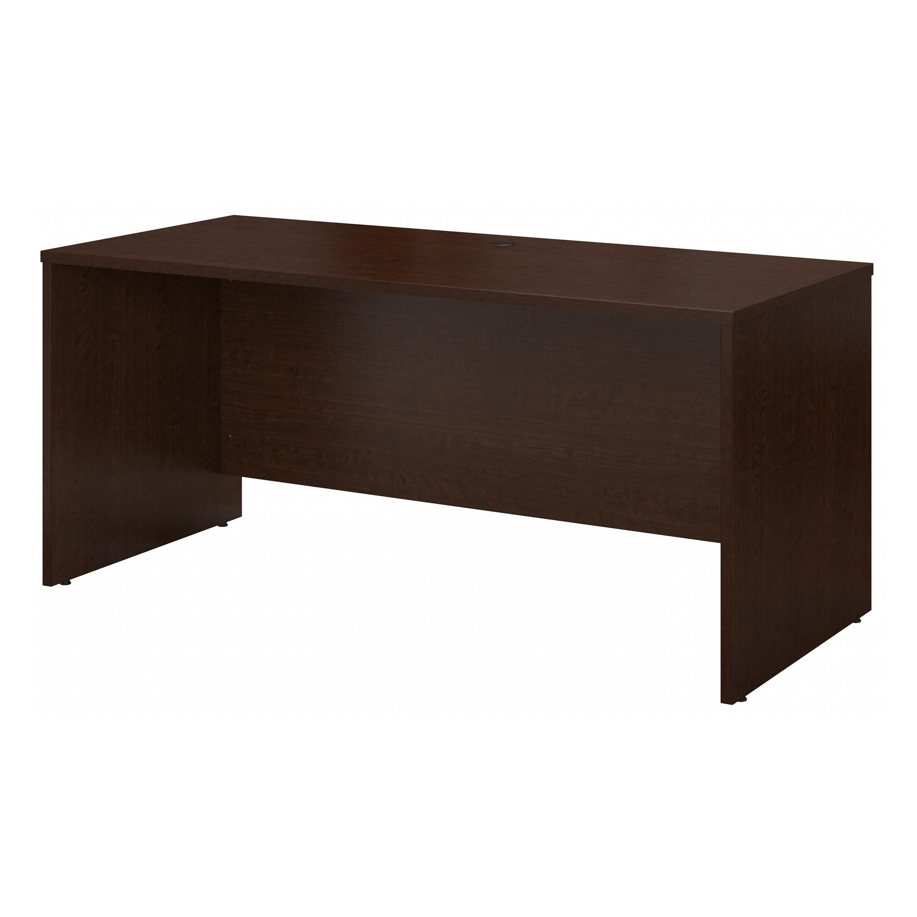 Shop Bush Business Furniture Series C 60W x 24D Credenza Desk 02 WC12961 #color_mocha cherry