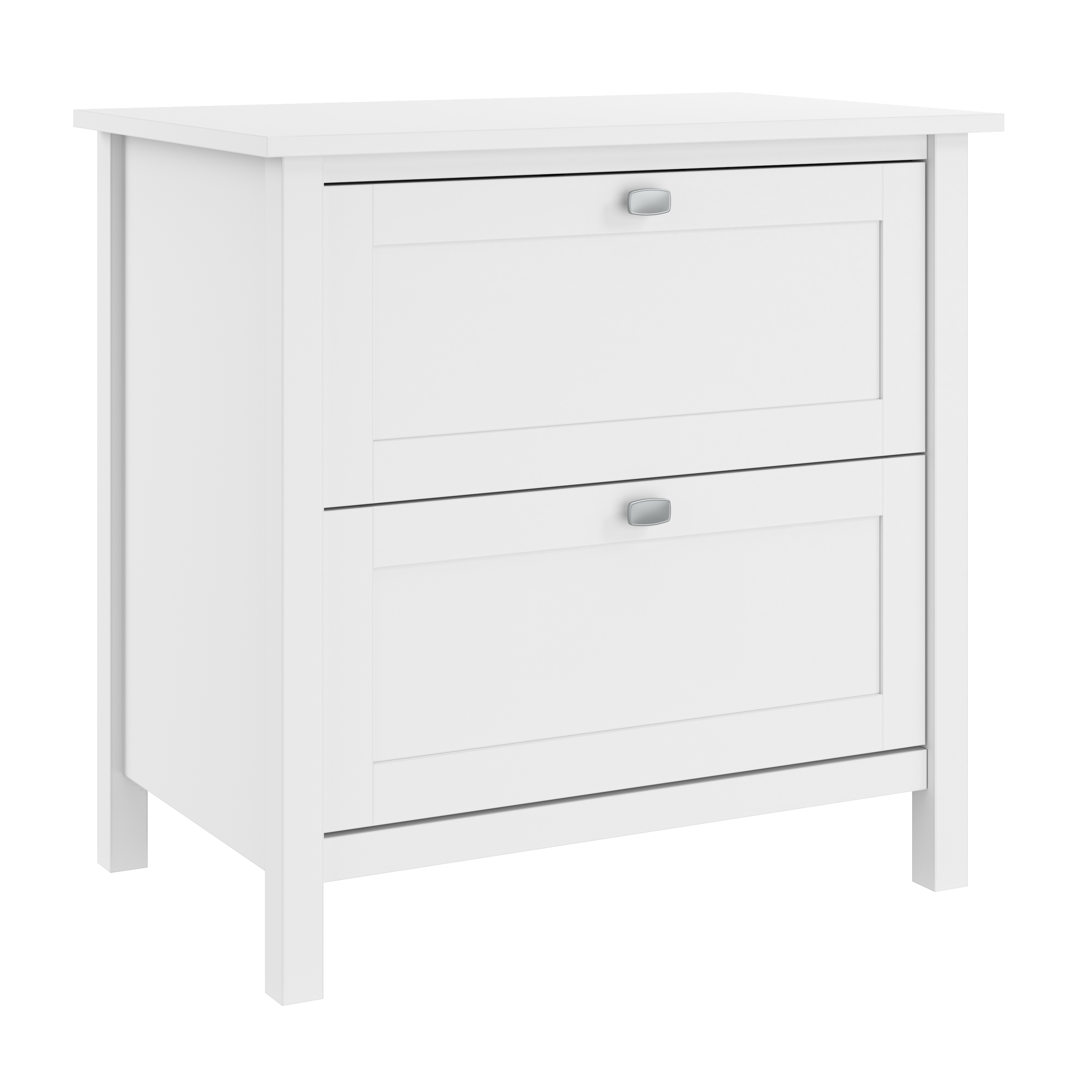 Shop Bush Furniture Broadview 2 Drawer Lateral File Cabinet 02 BDF131WH-03 #color_pure white