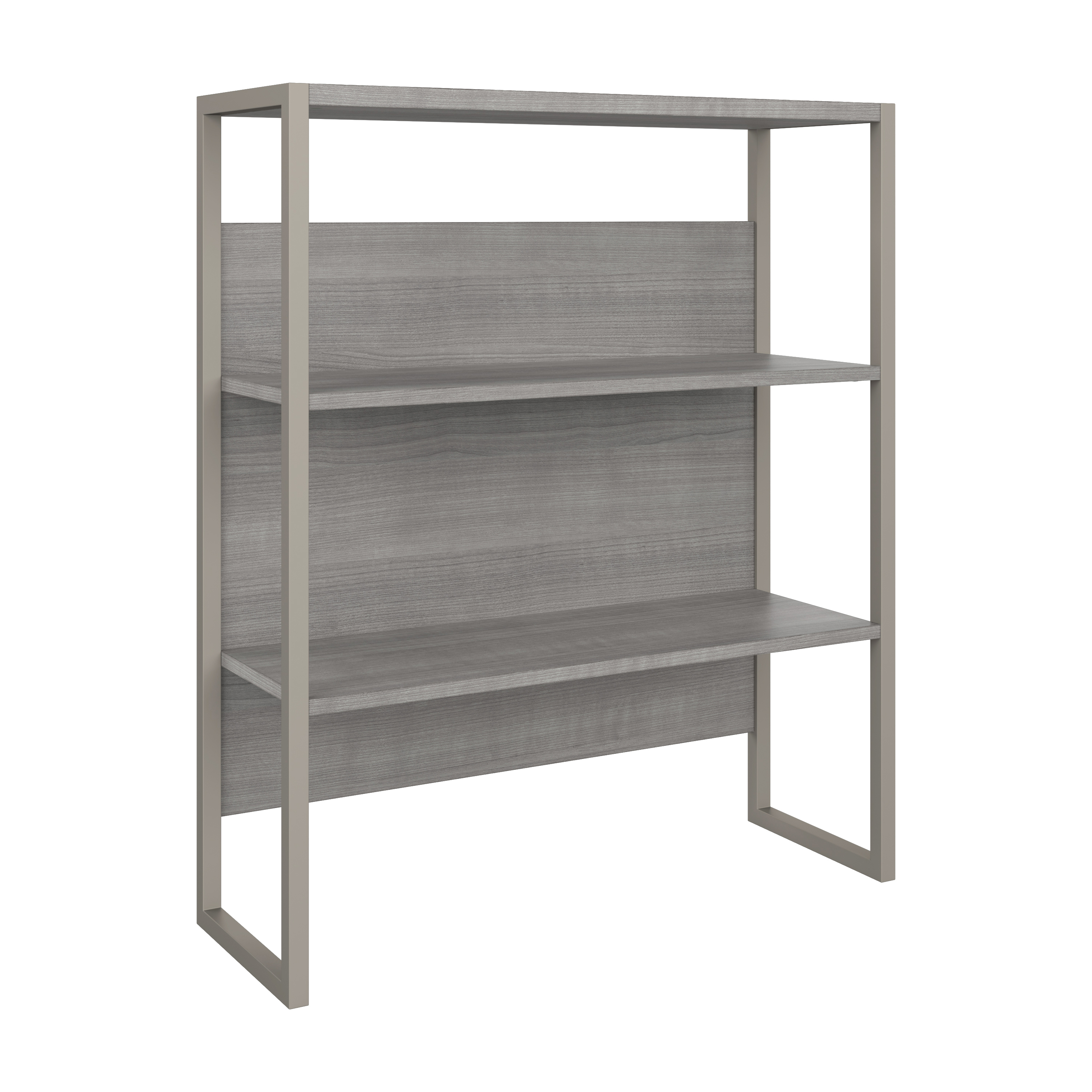 Shop Bush Business Furniture Hybrid 36W Bookcase Hutch 02 HYH236PG #color_platinum gray