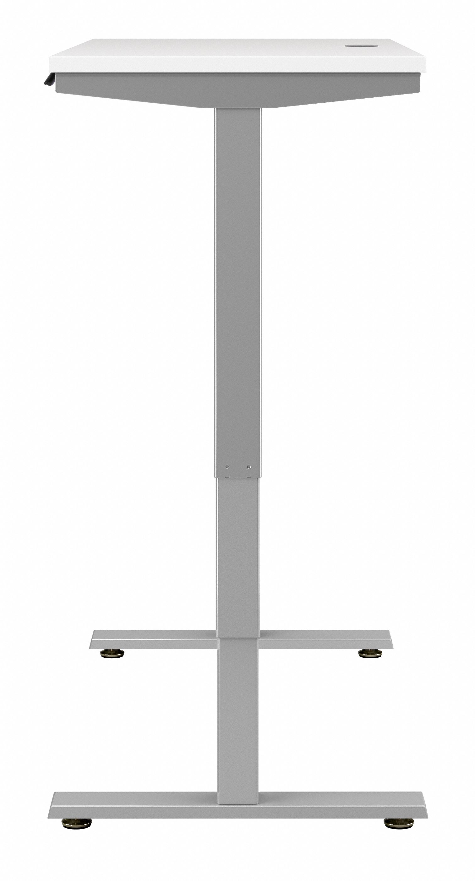 Shop Bush Furniture Cabot 48W x 24D Electric Height Adjustable Standing Desk 10 WC31911K #color_white