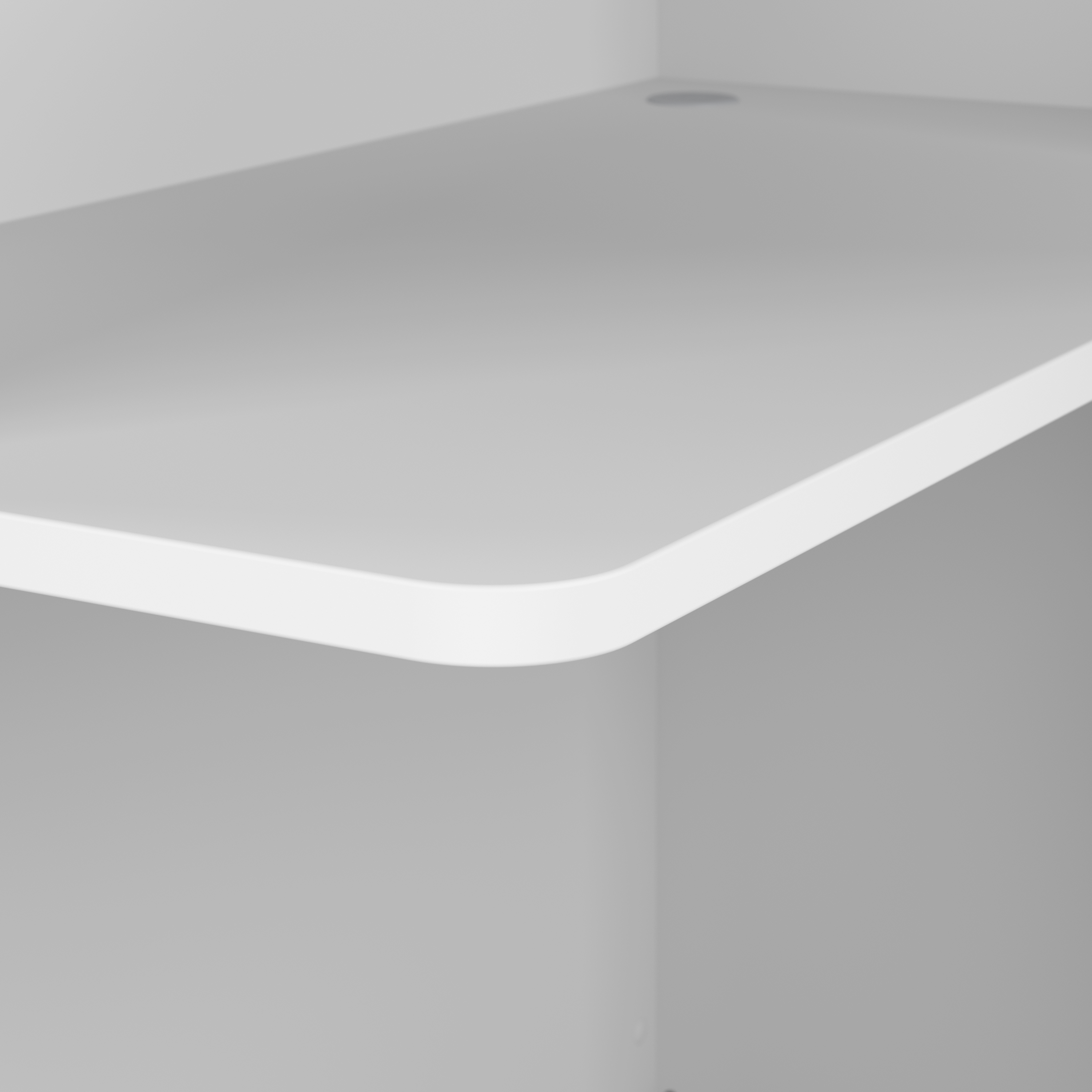 Shop Bush Business Furniture Studio C 48W Privacy Desk with Shelves 04 SCD248WHK #color_white