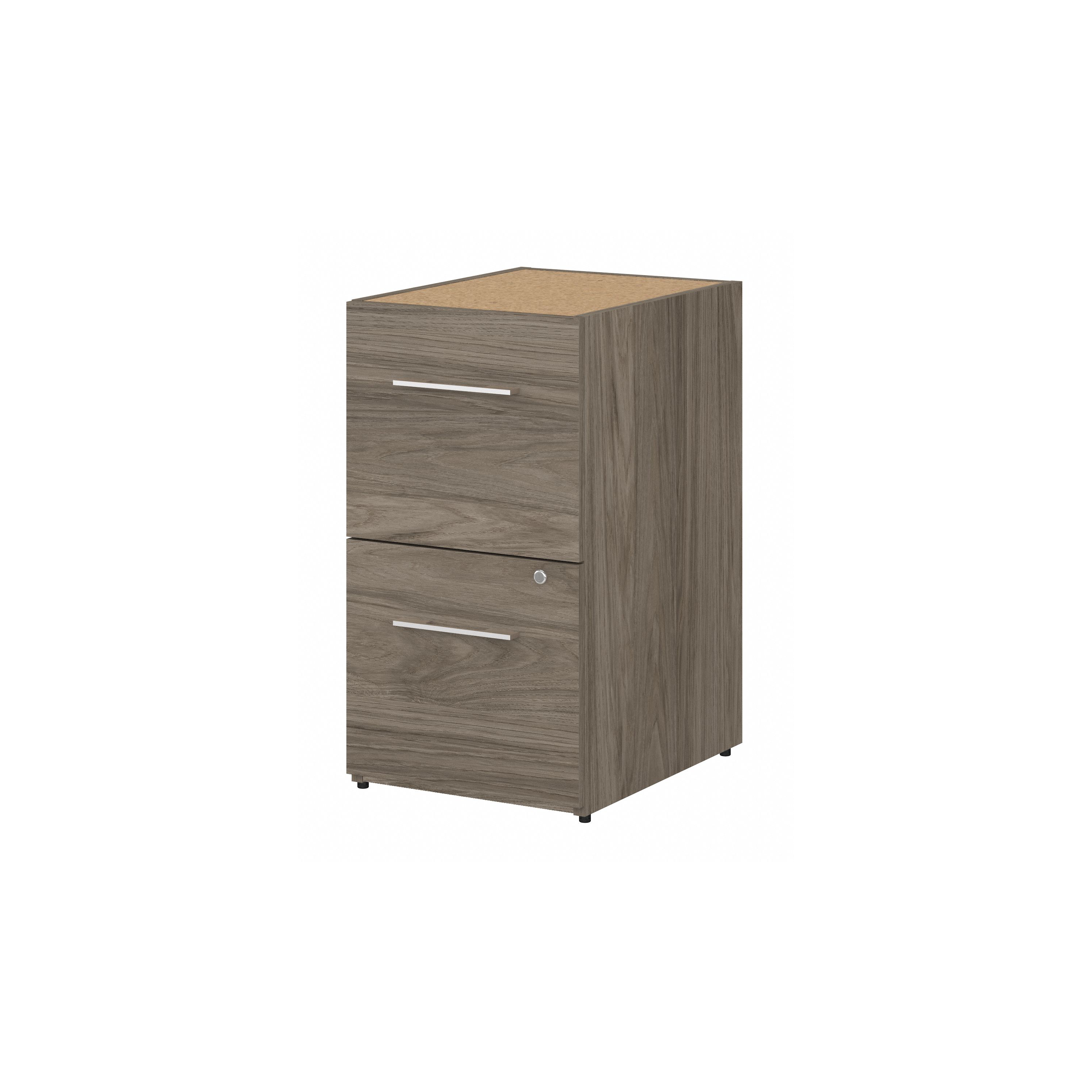 Shop Bush Business Furniture Office 500 16W 2 Drawer File Cabinet - Assembled 02 OFF216MHSU #color_modern hickory