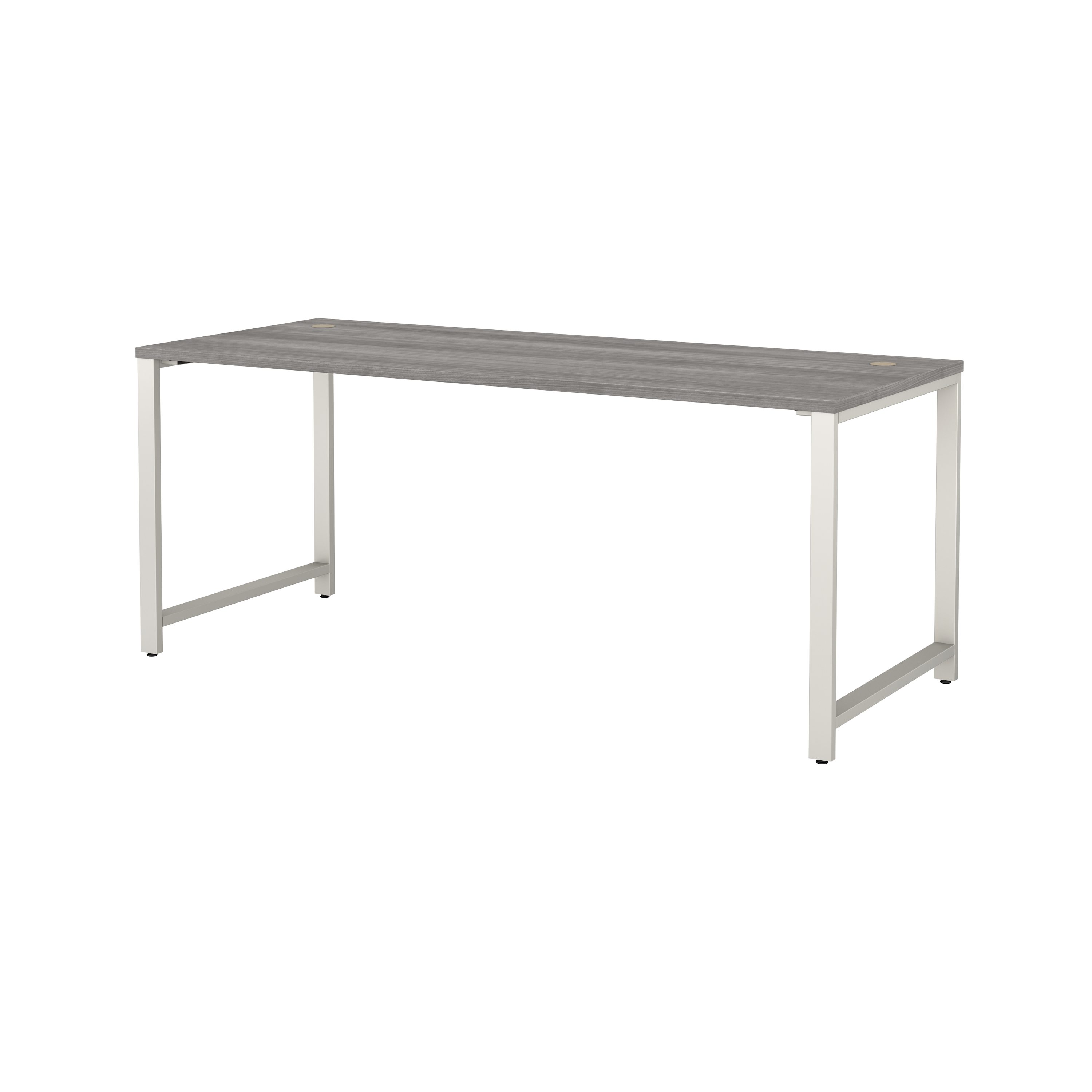 Shop Bush Business Furniture 400 Series 72W x 30D Table Desk with Metal Legs 02 400S145PG #color_platinum gray