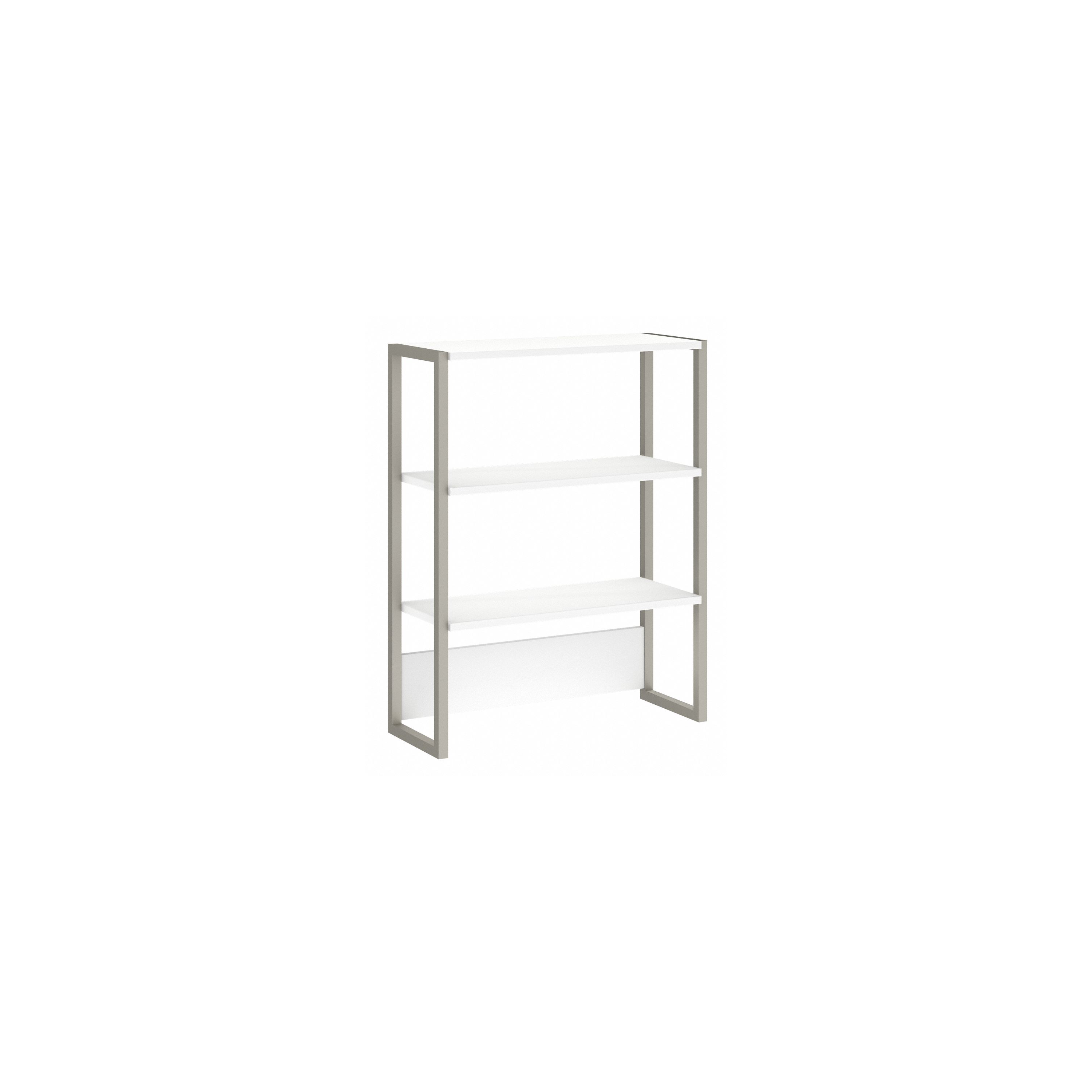 Shop Bush Business Furniture Method Bookcase Hutch 02 KI70206 #color_white