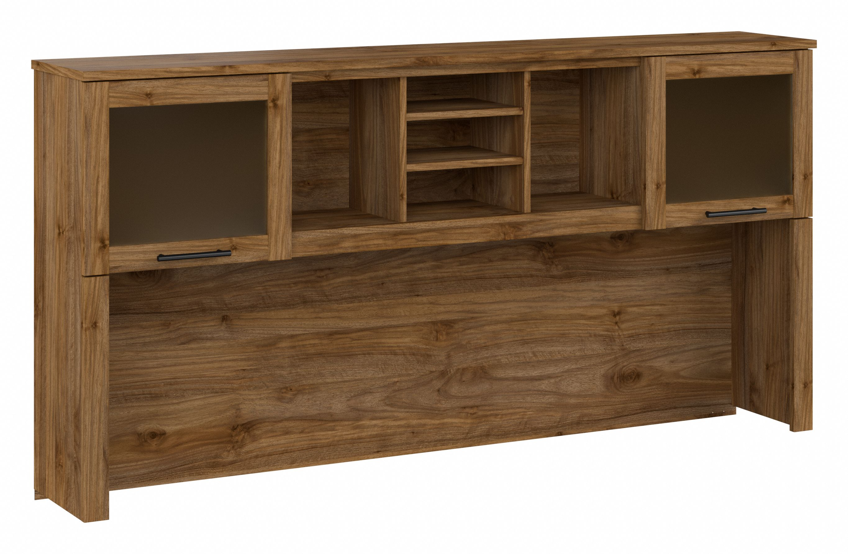 Shop Bush Furniture Somerset 72W Desk Hutch 02 WC81311 #color_fresh walnut