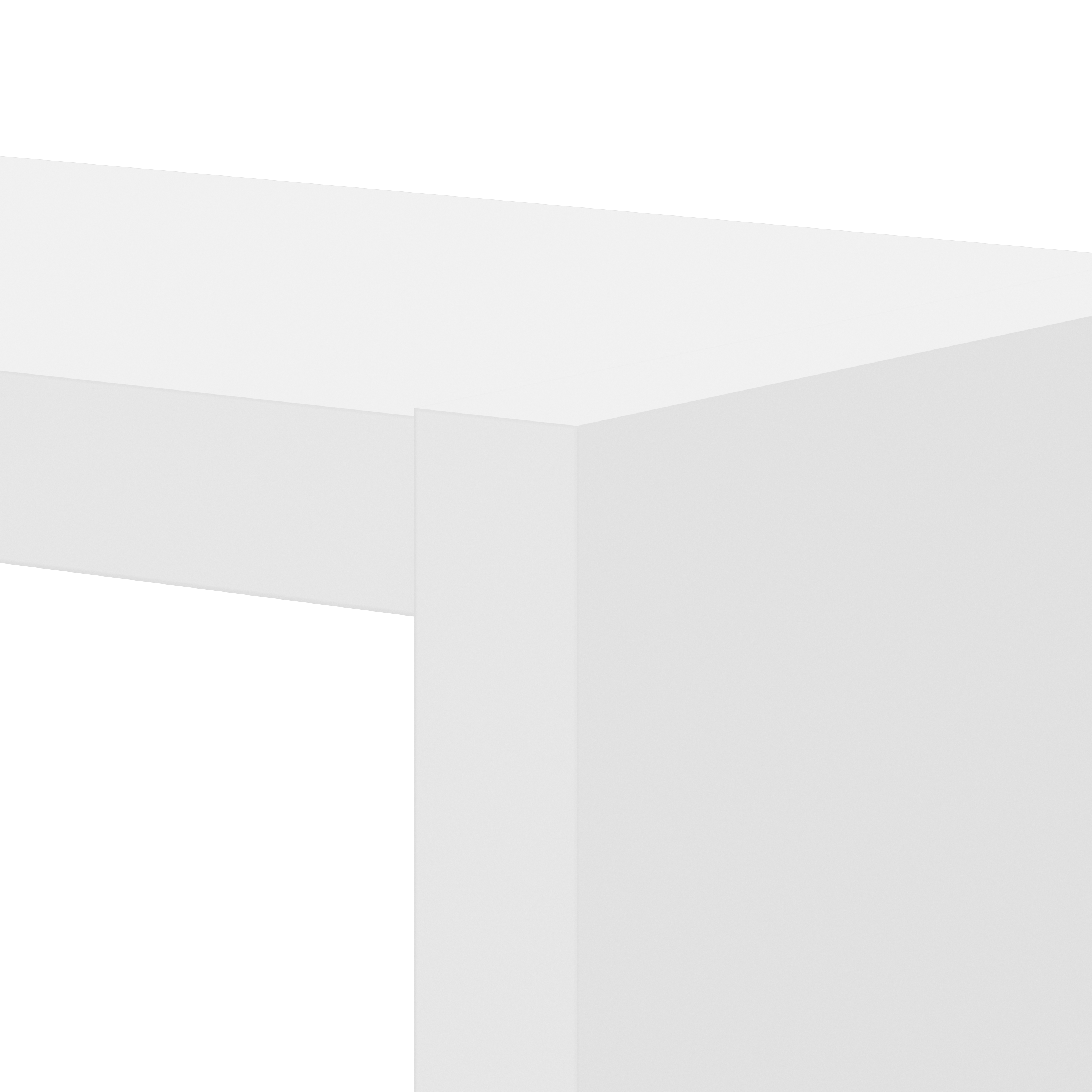 Shop Bush Business Furniture Echo 56W Craft Table 05 ECH023WHMG #color_pure white/modern gray