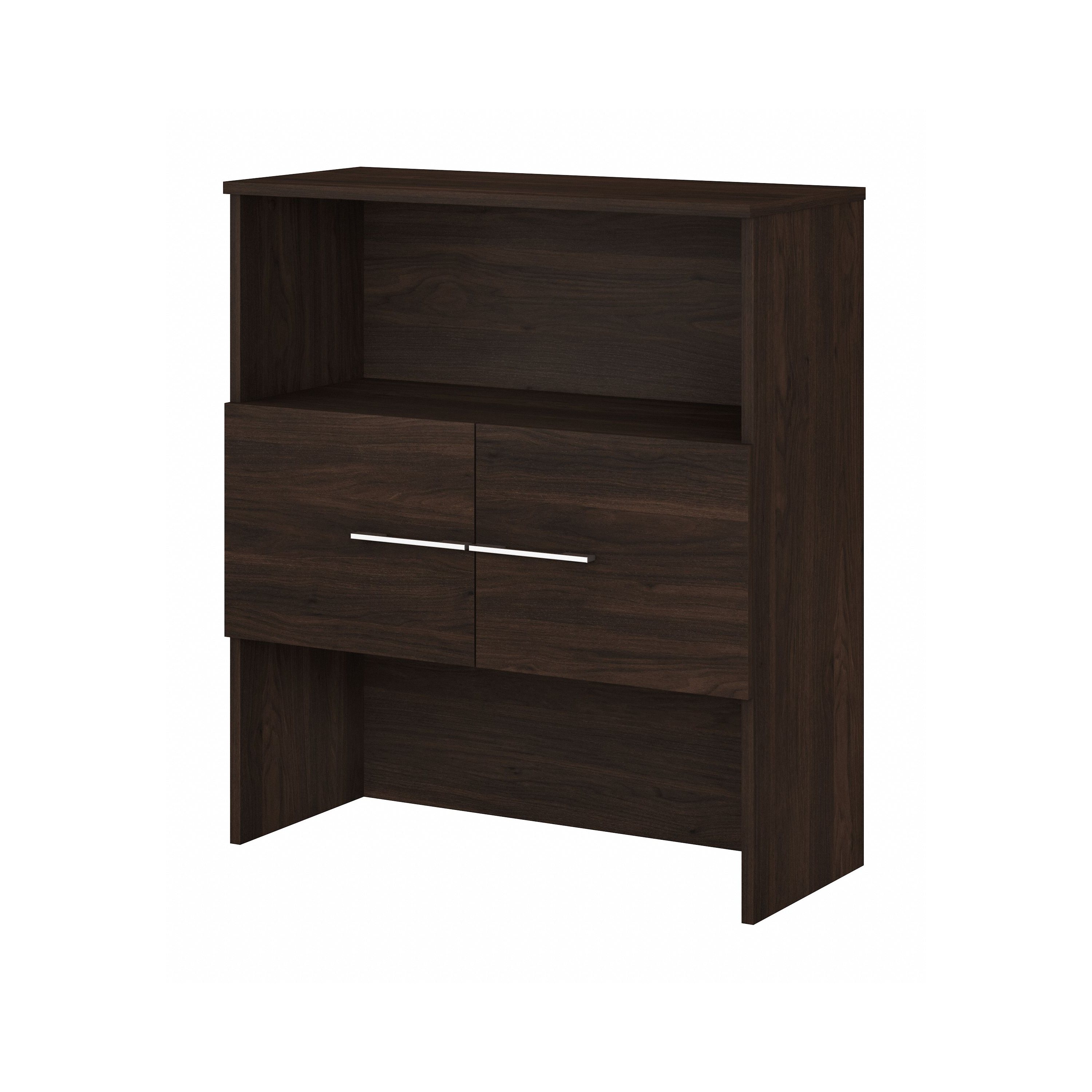 Shop Bush Business Furniture Office 500 36W Bookcase Hutch 02 OFH136BW #color_black walnut