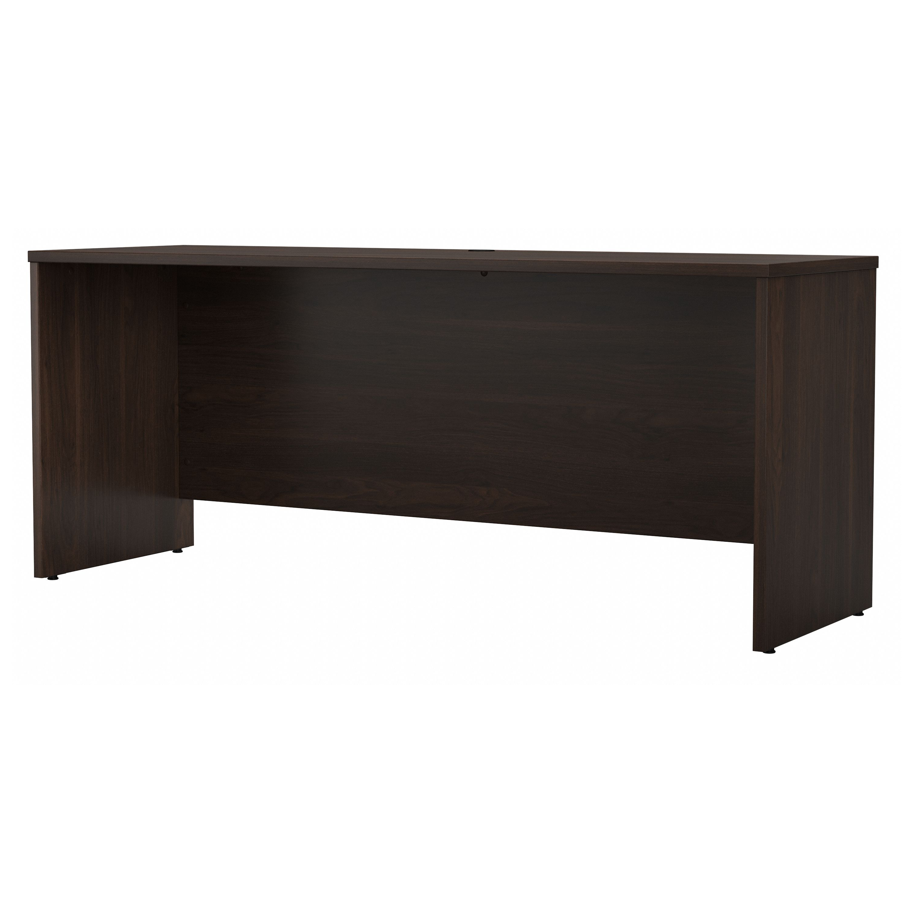 Shop Bush Business Furniture Studio C 72W x 24D Credenza Desk 02 SCD372BW-Z #color_black walnut