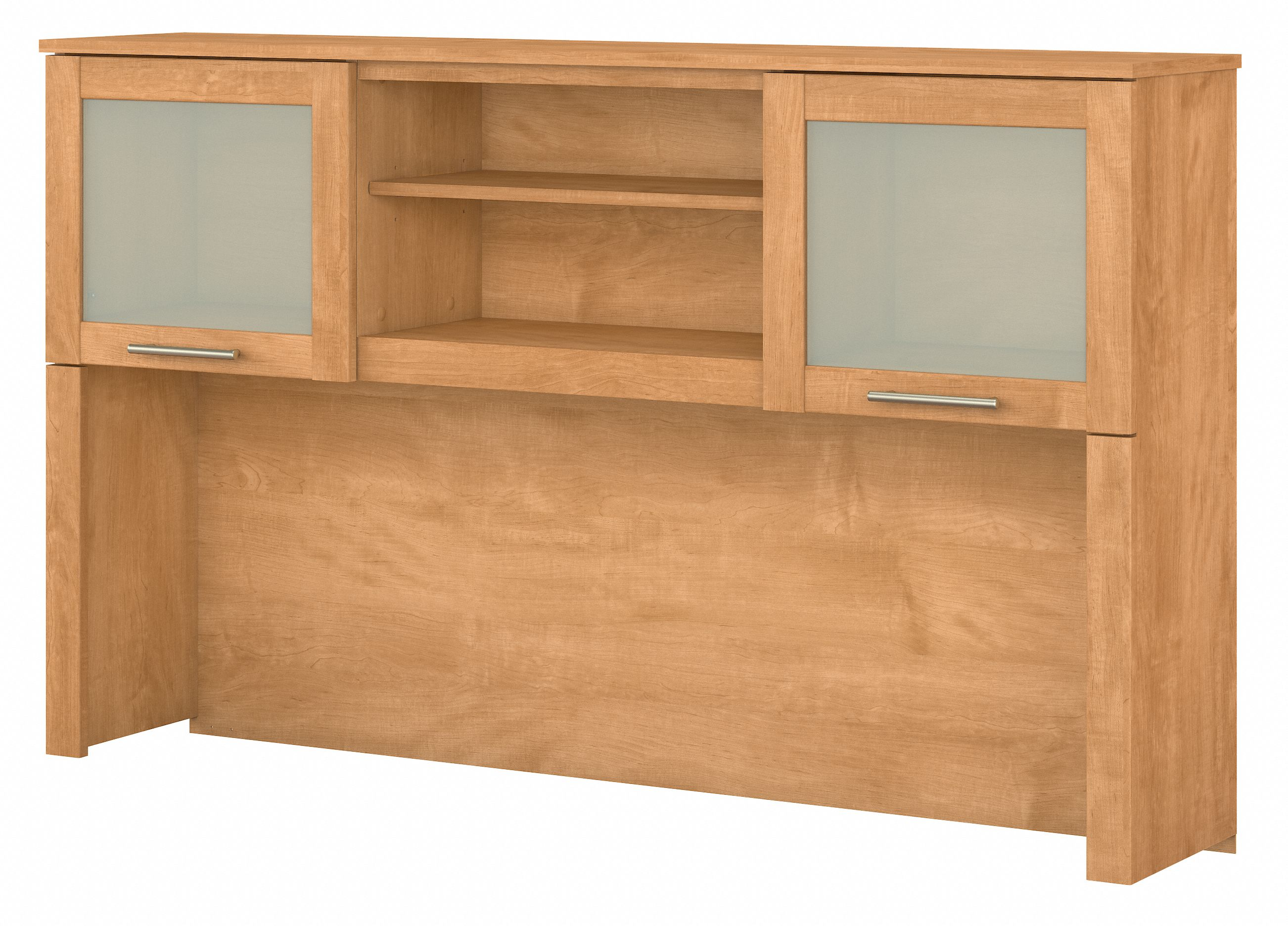 Shop Bush Furniture Somerset 60W Desk Hutch 02 WC81431 #color_maple cross