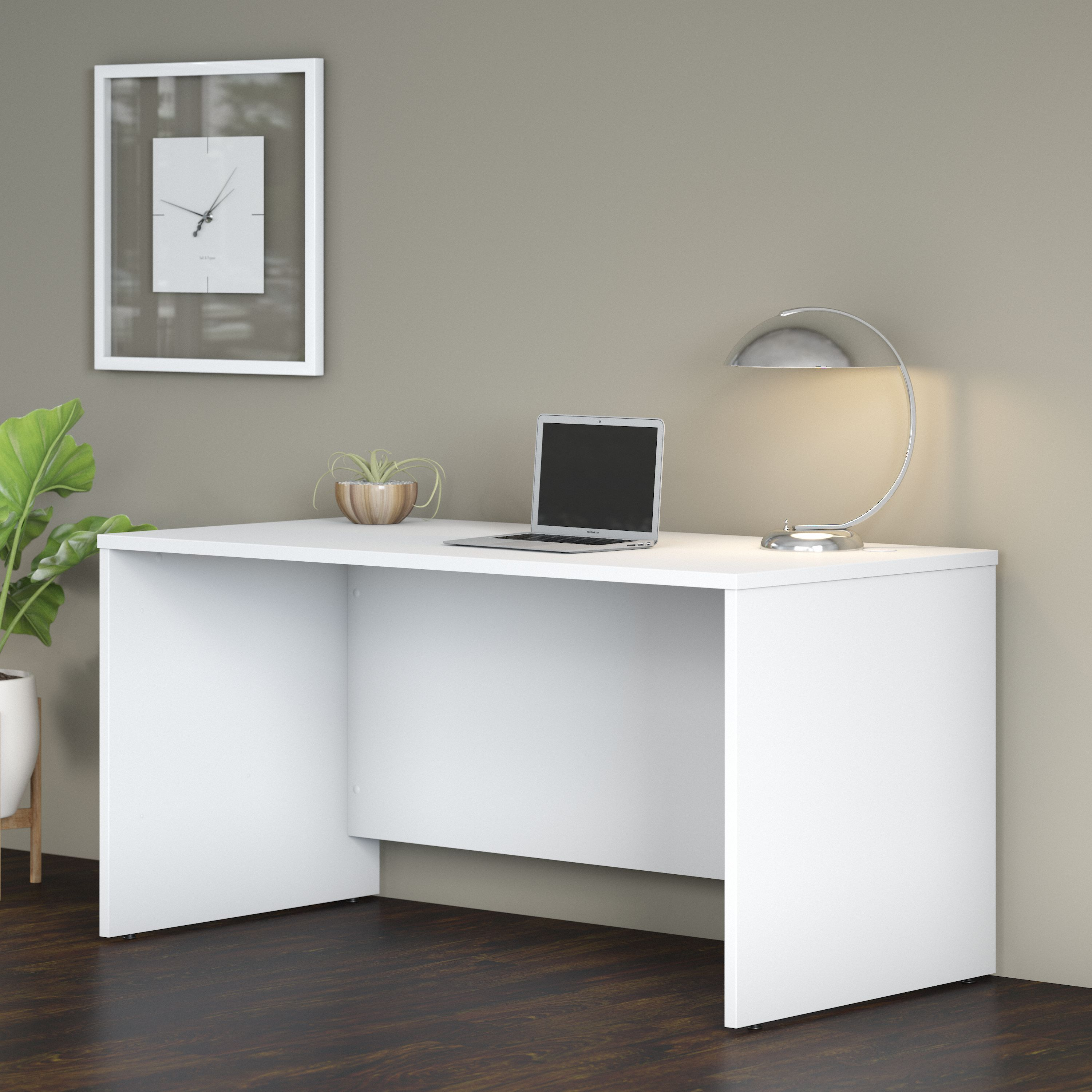 Shop Bush Business Furniture Studio C 60W x 30D Office Desk 01 SCD260WH #color_white