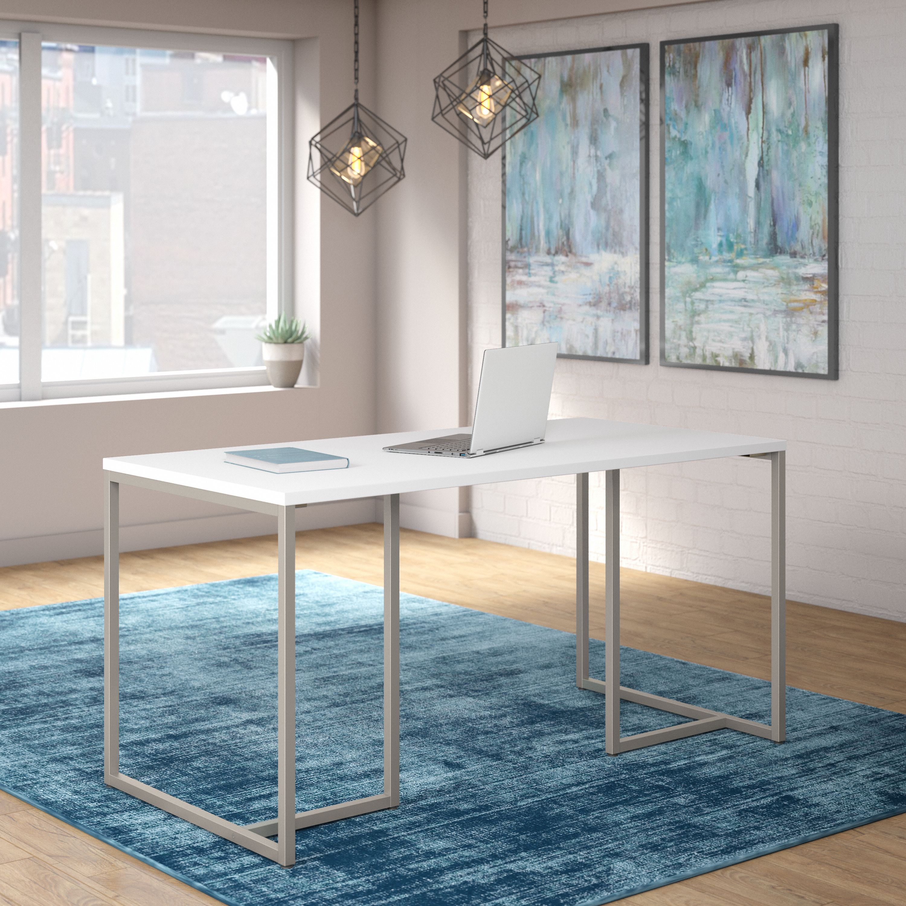 Shop Bush Business Furniture Method 60W Table Desk 01 KI70201K #color_white