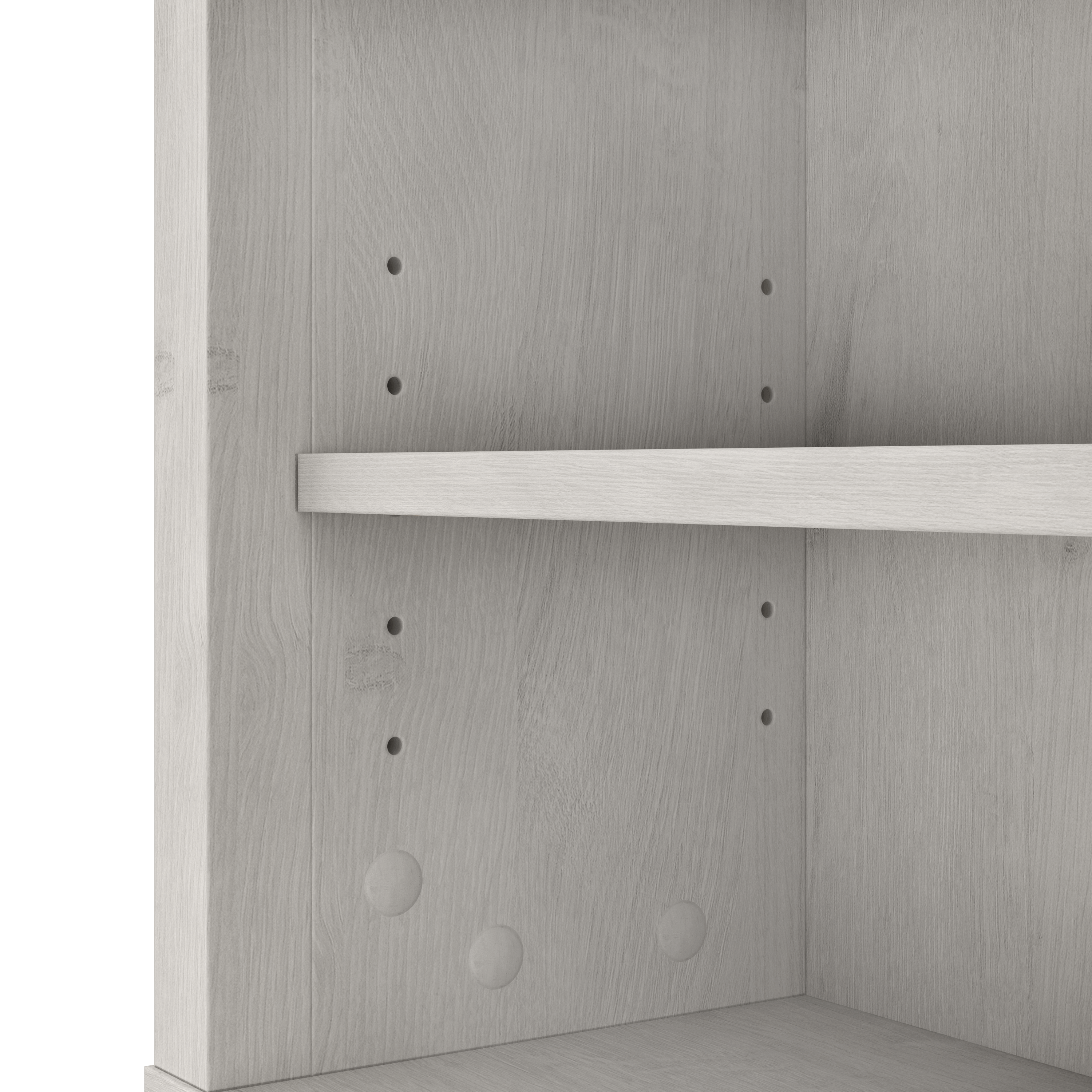 Shop Bush Furniture Salinas Over The Toilet Storage Cabinet 05 SAS268LW-03 #color_linen white oak