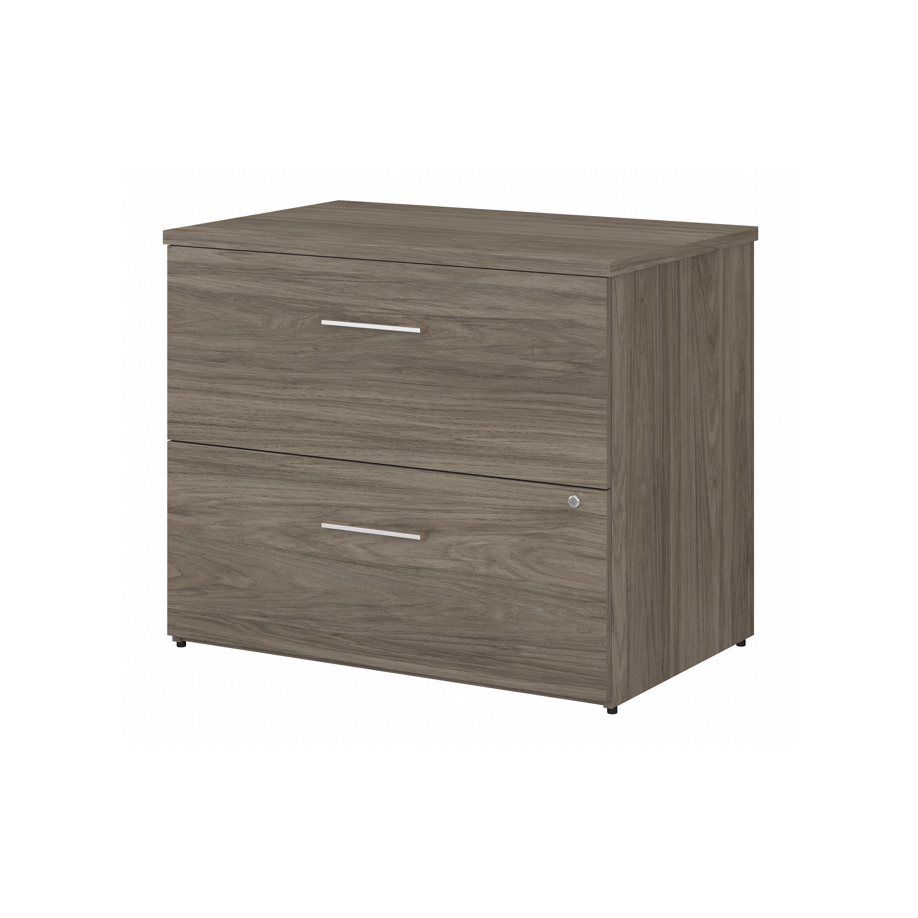 Shop Bush Business Furniture Office 500 36W 2 Drawer Lateral File Cabinet - Assembled 02 OFF136MHSU #color_modern hickory
