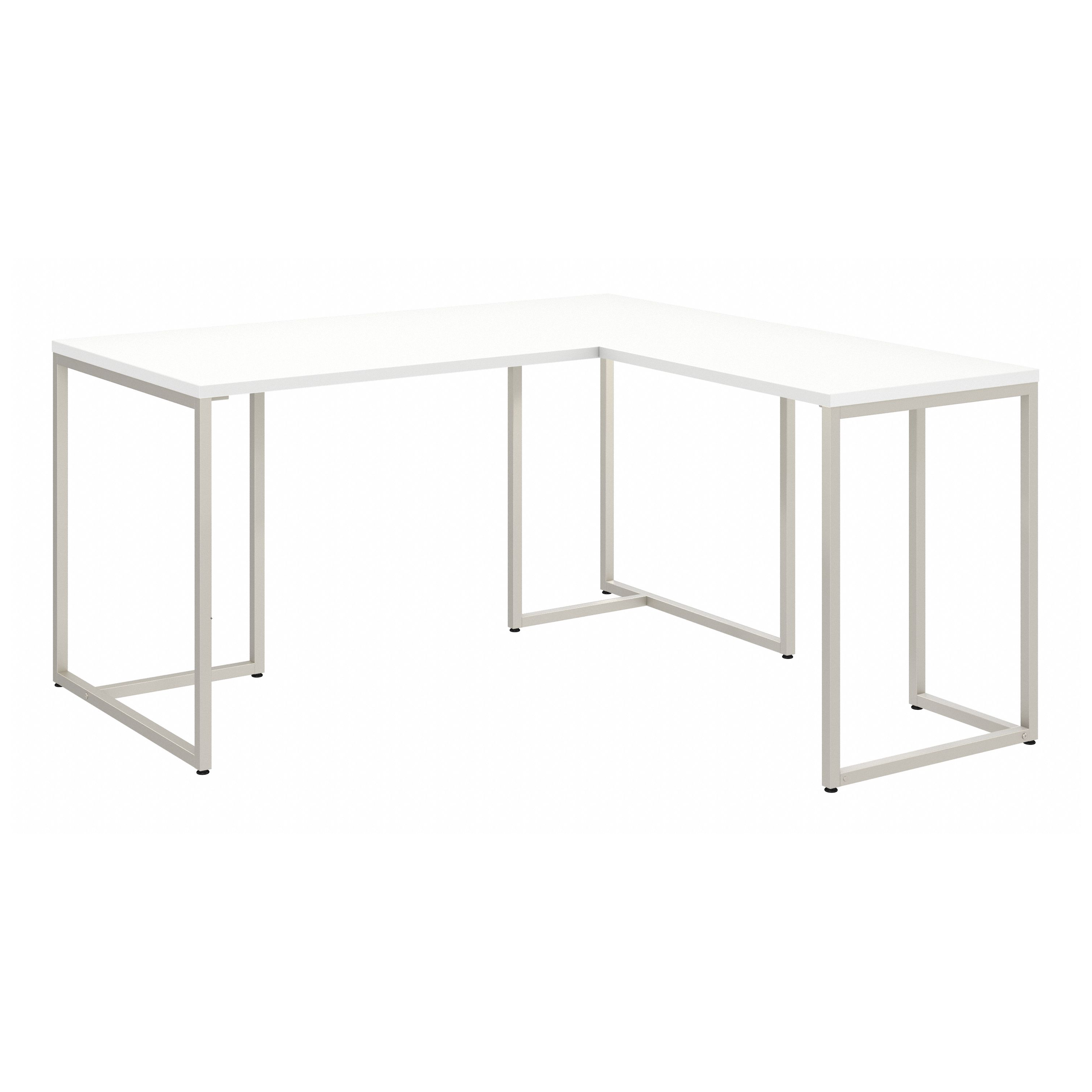 Shop Bush Business Furniture Method 60W L Shaped Desk with 30W Return 02 MTH004WH #color_white