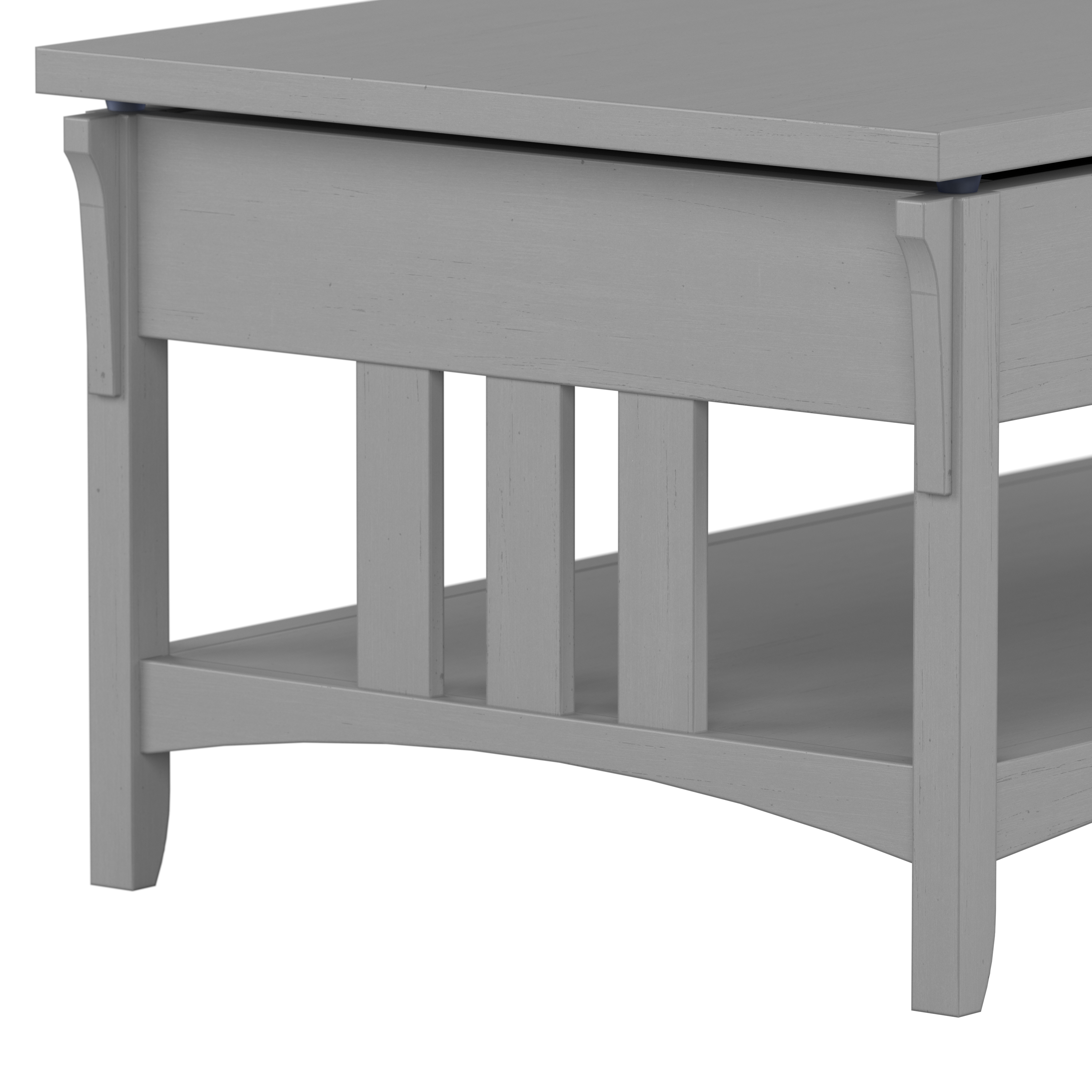 Shop Bush Furniture Salinas Lift Top Coffee Table Desk with Storage 04 SAT348CG-03 #color_cape cod gray