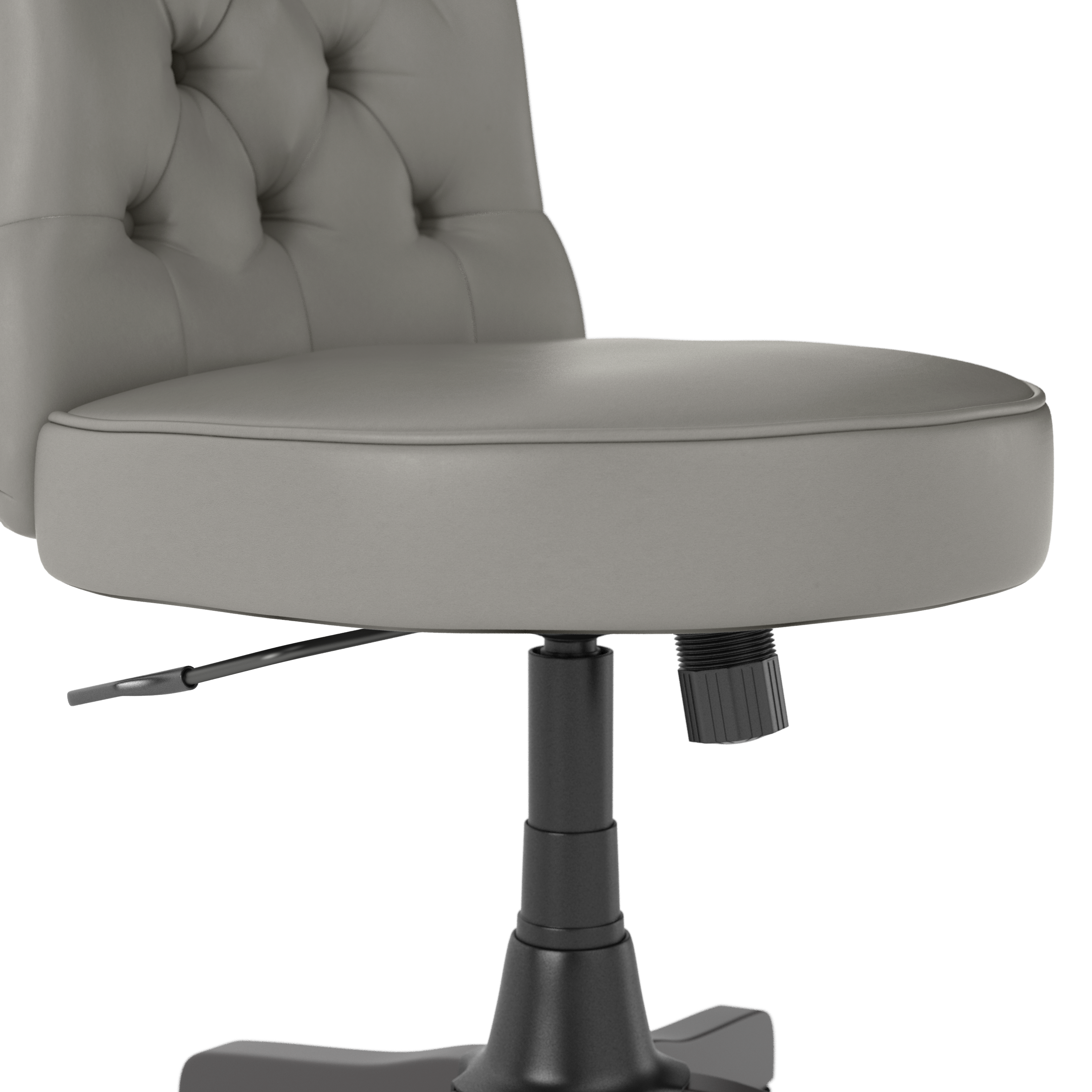 Shop Bush Business Furniture Arden Lane Mid Back Tufted Office Chair 04 CH2301LGL-03 #color_light gray leather