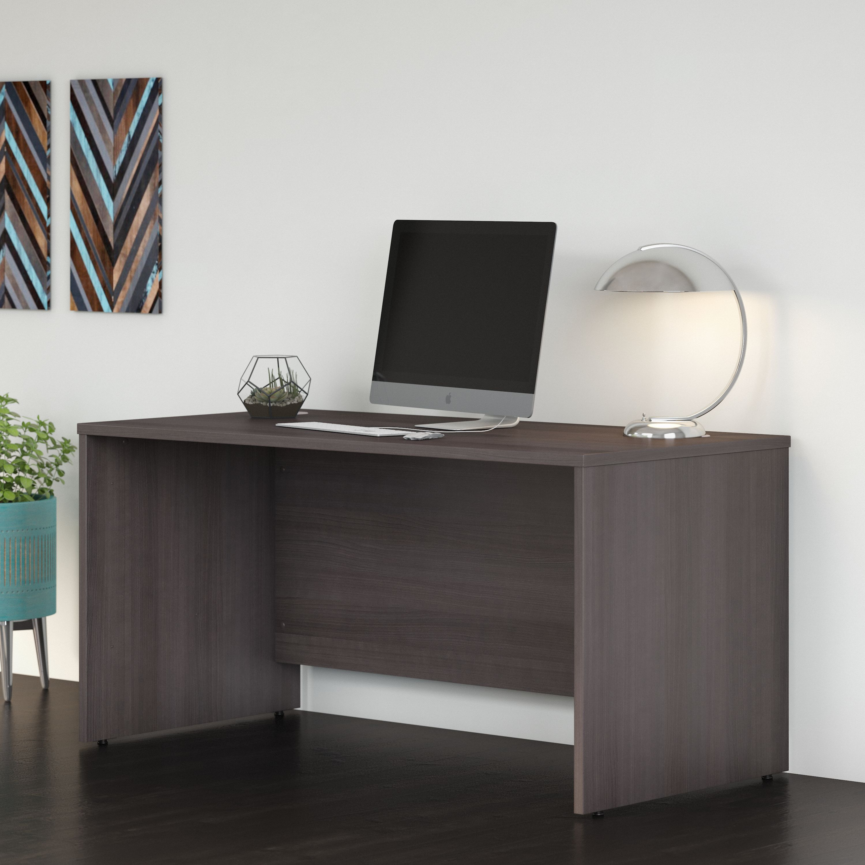 Shop Bush Business Furniture Studio C 60W x 30D Office Desk 01 SCD260SG #color_storm gray