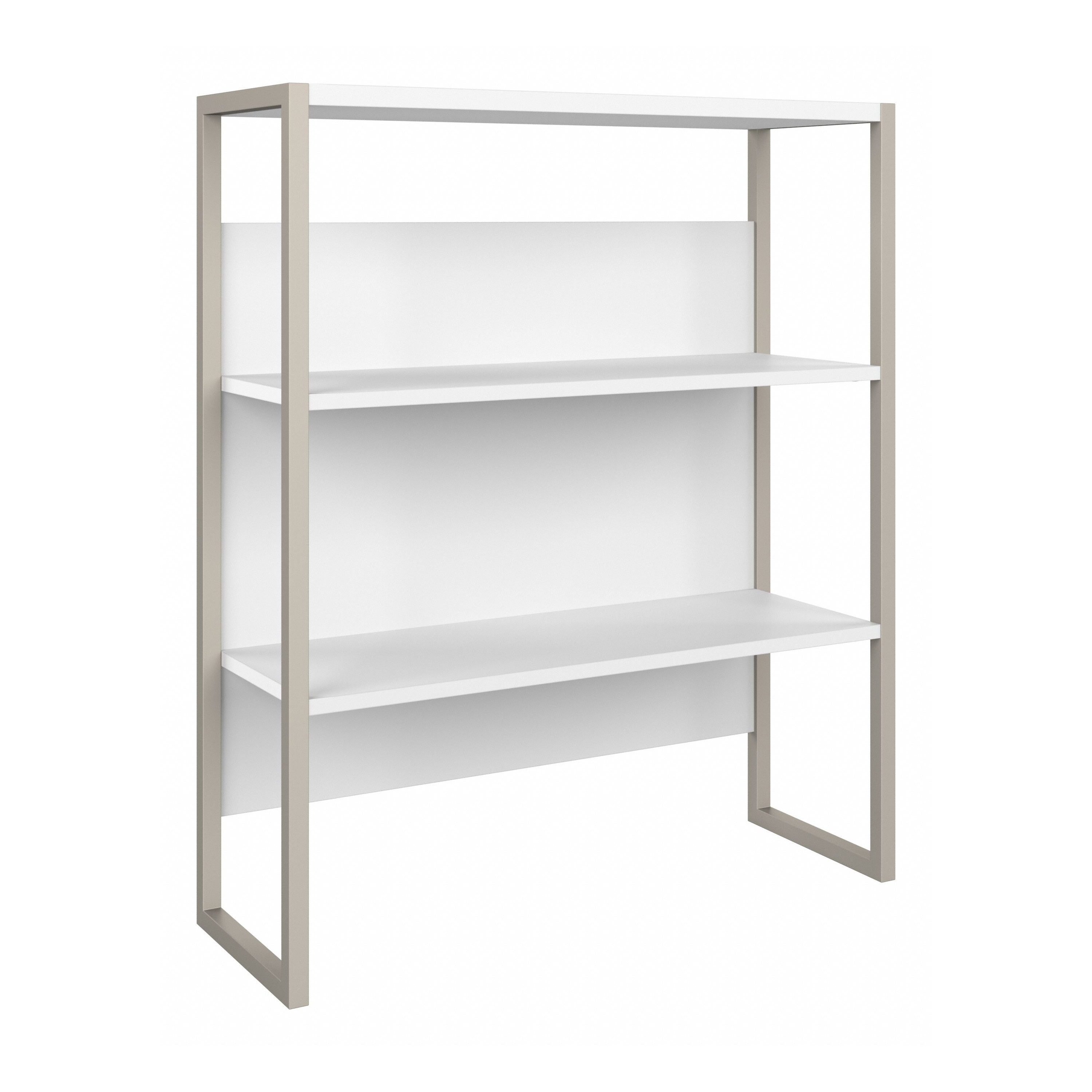 Shop Bush Business Furniture Hybrid 36W Bookcase Hutch 02 HYH236WH #color_white