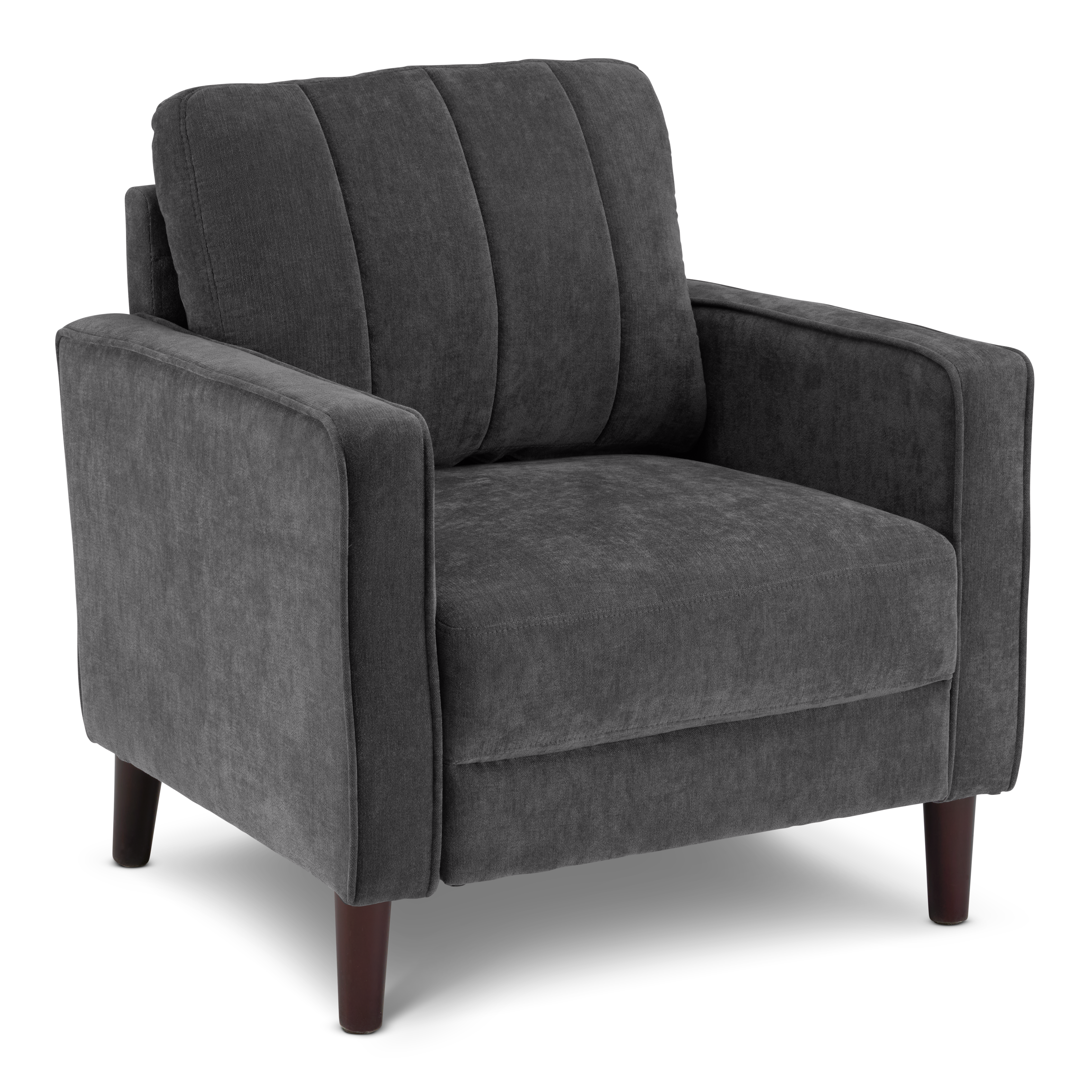 Shop Bush Home Max 32W Accent Chair MXK132IGC-03 1 #color_iron gray chenille fabric