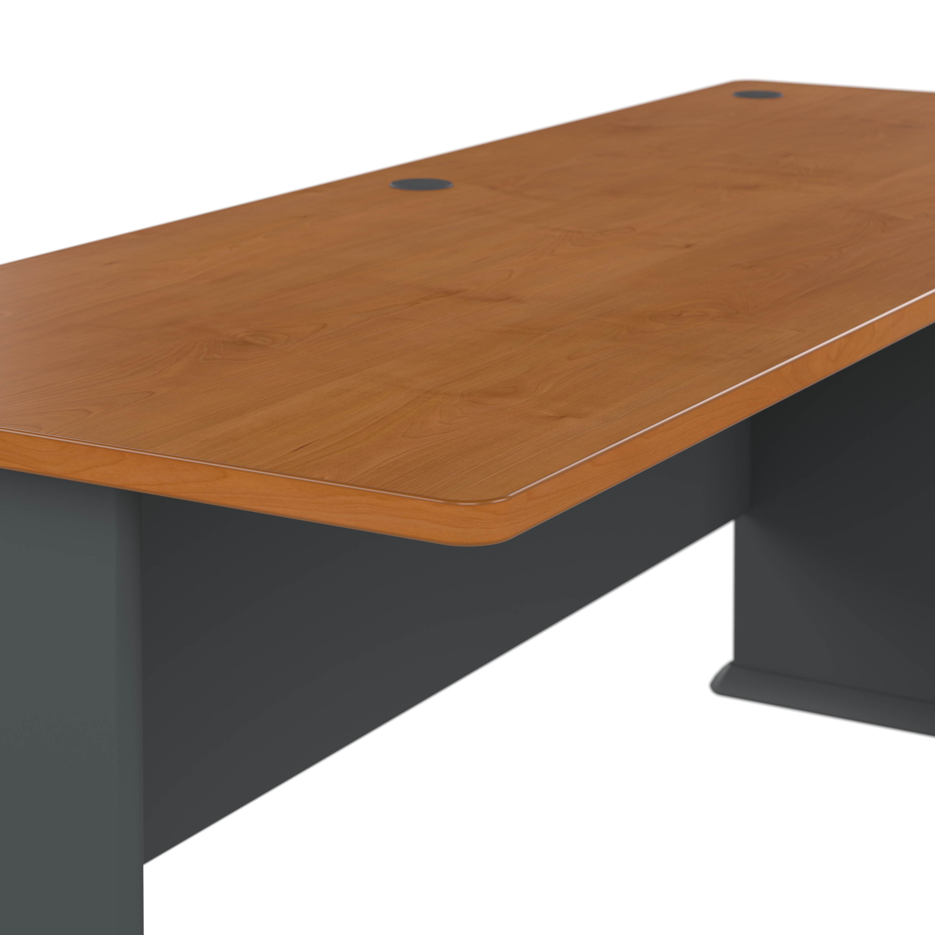 Shop Bush Business Furniture Series A 72W Desk 05 WC57472 #color_natural cherry