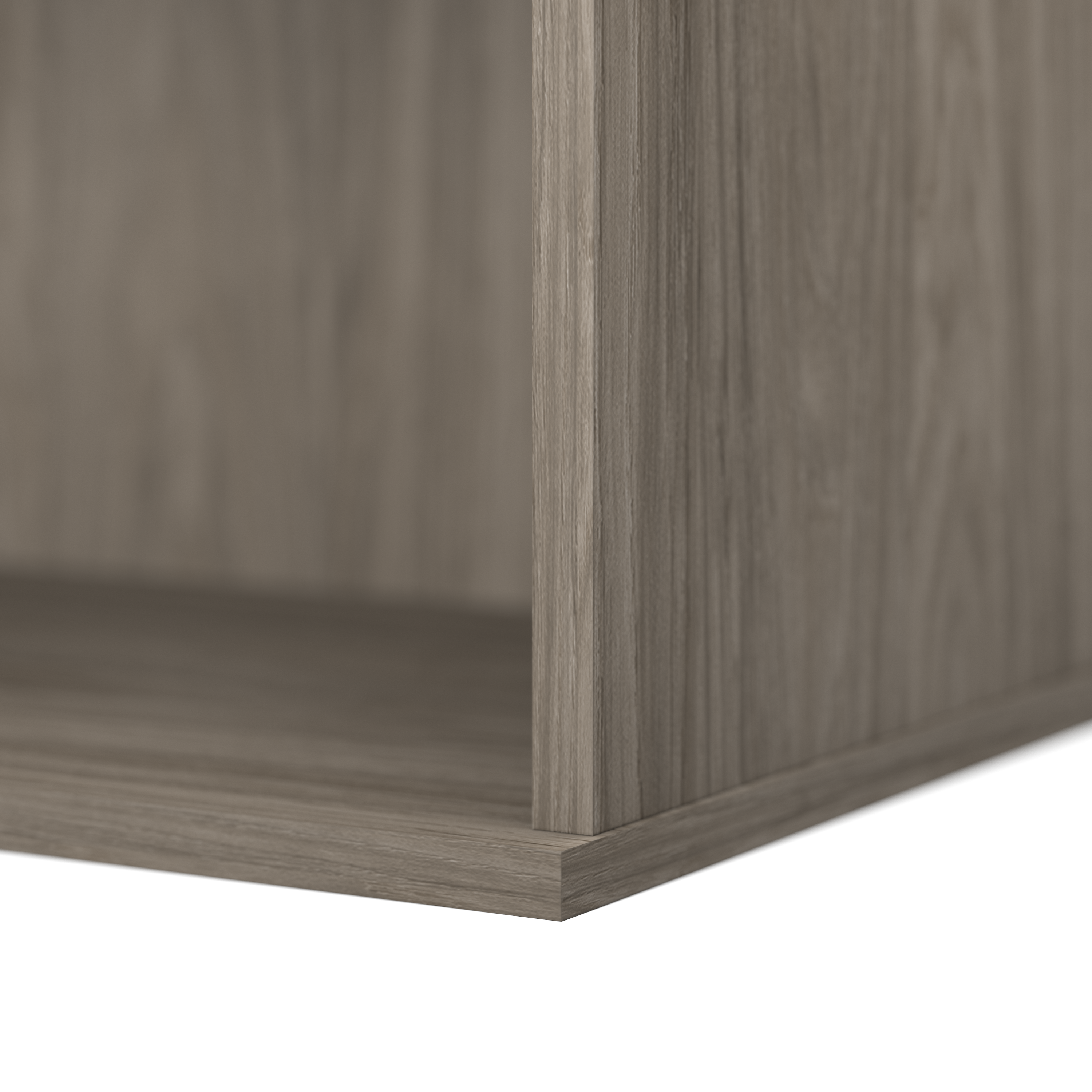 Shop Bush Business Furniture Hybrid Small 2 Shelf Bookcase 05 HY3036MH-Z #color_modern hickory
