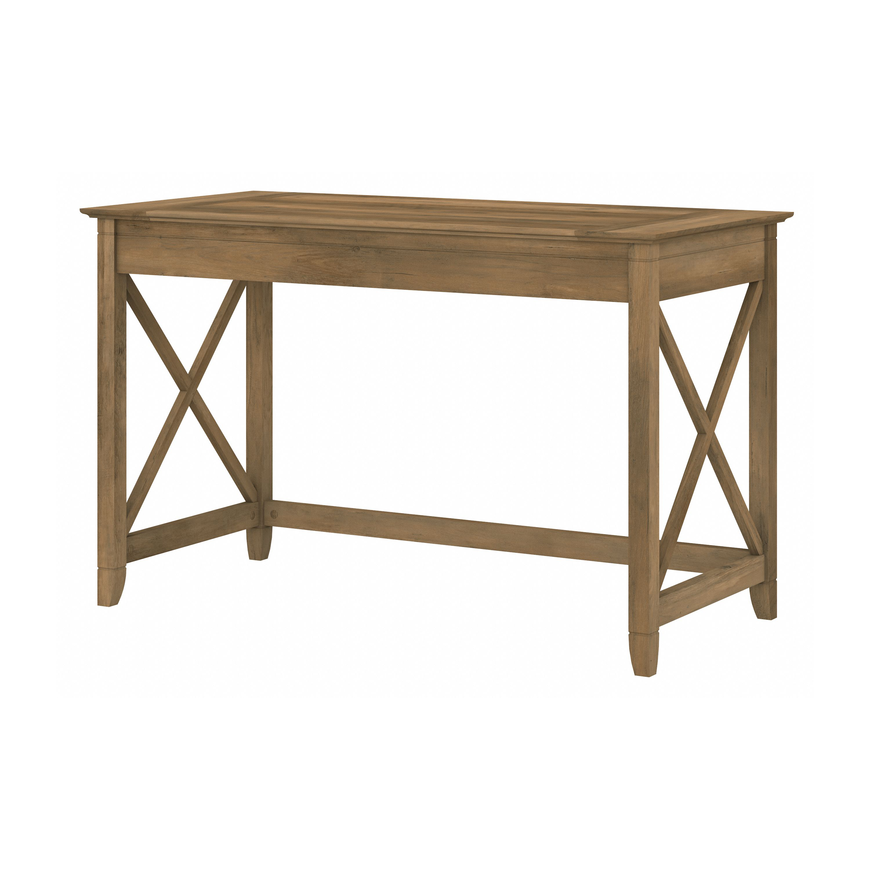 Shop Bush Furniture Key West 48W Writing Desk 02 KWD148RCP-03 #color_reclaimed pine