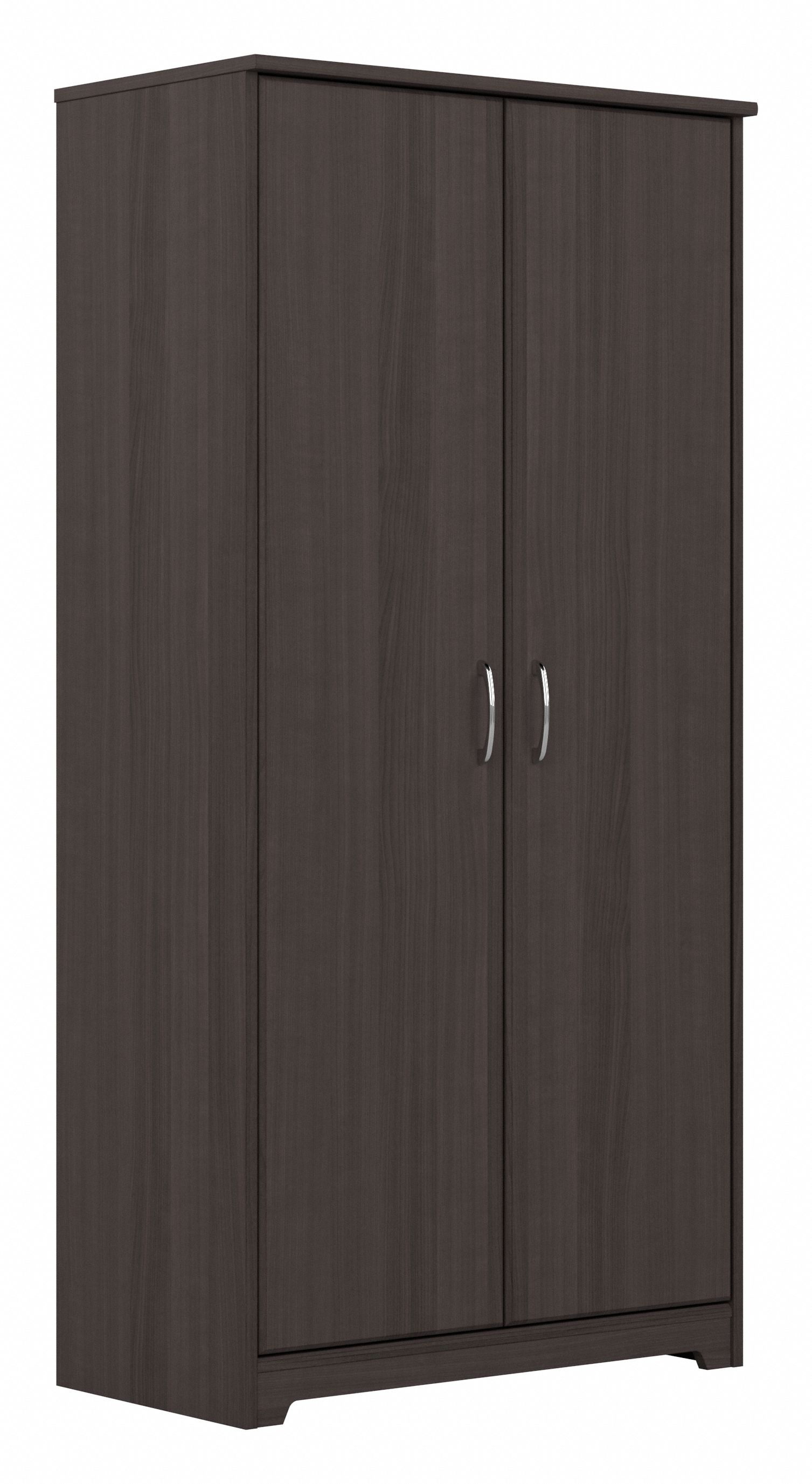 Shop Bush Furniture Cabot Tall Storage Cabinet with Doors 02 WC31799 #color_heather gray