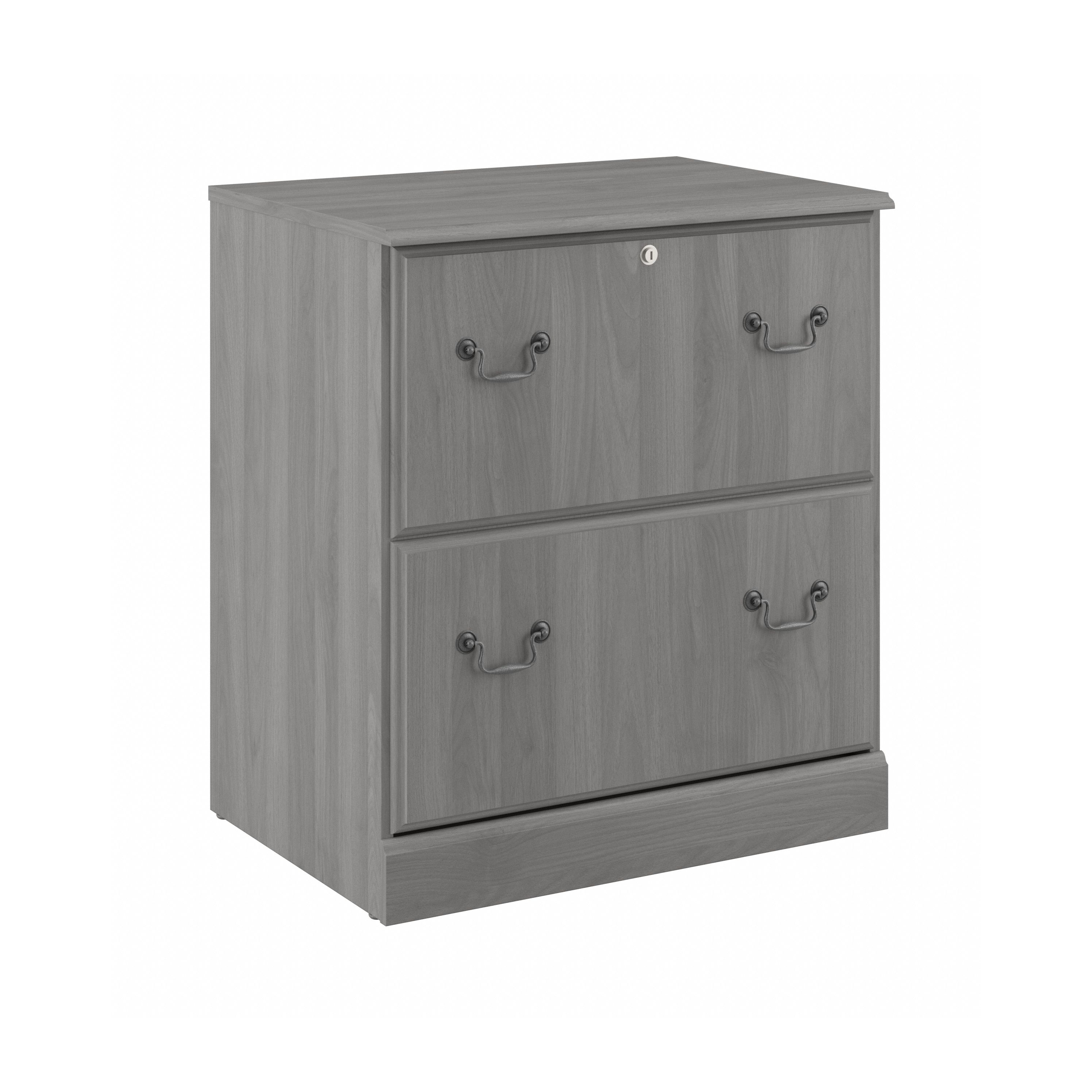 Shop Bush Furniture Saratoga 2 Drawer Lateral File Cabinet 02 EX45854-03 #color_modern gray