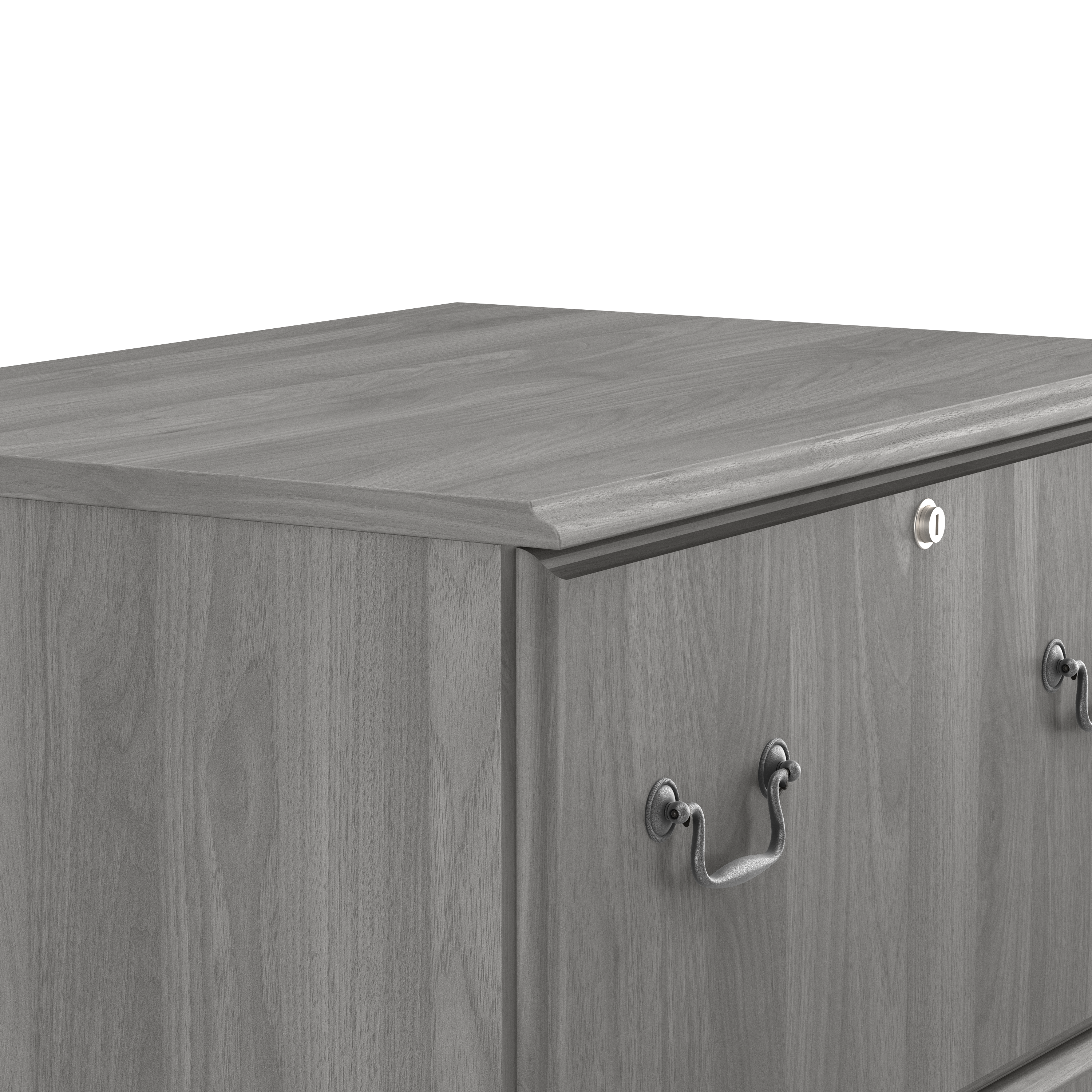 Shop Bush Furniture Saratoga 2 Drawer Lateral File Cabinet 05 EX45854-03 #color_modern gray