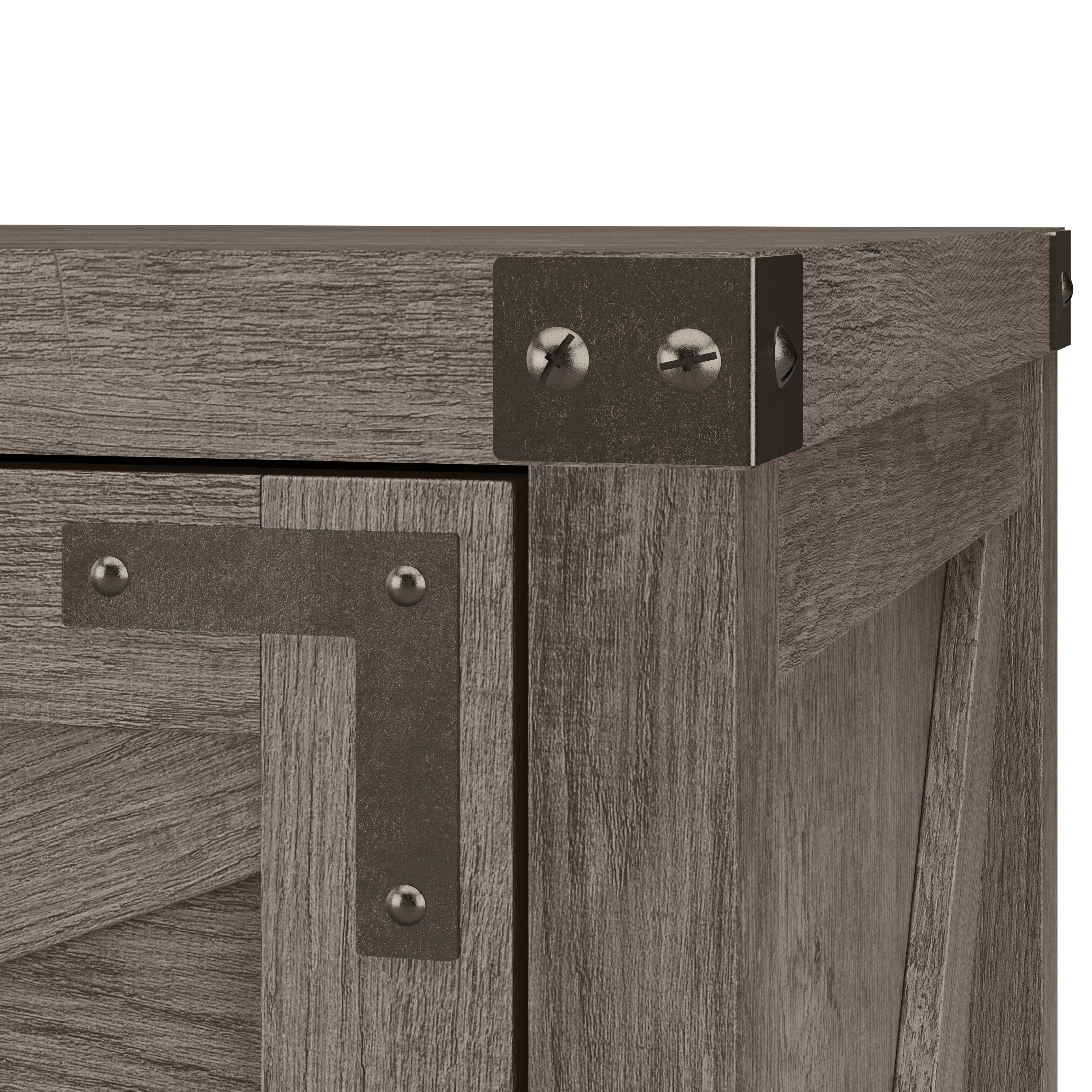 Shop Bush Furniture Knoxville 2 Drawer Lateral File Cabinet 05 CGF129RTG-03 #color_restored gray