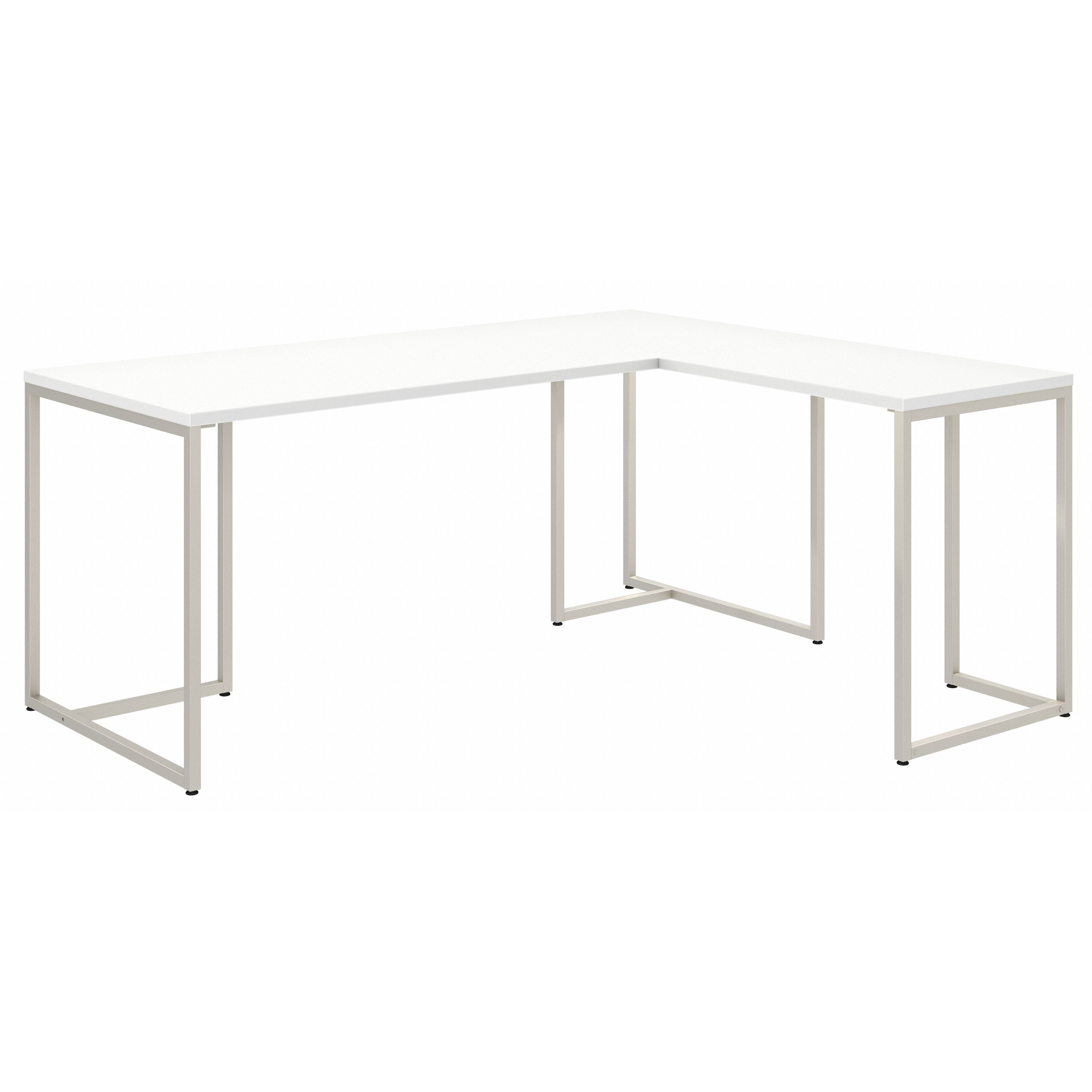 Shop Bush Business Furniture Method 72W L Shaped Desk with 30W Return 02 MTH017WH #color_white
