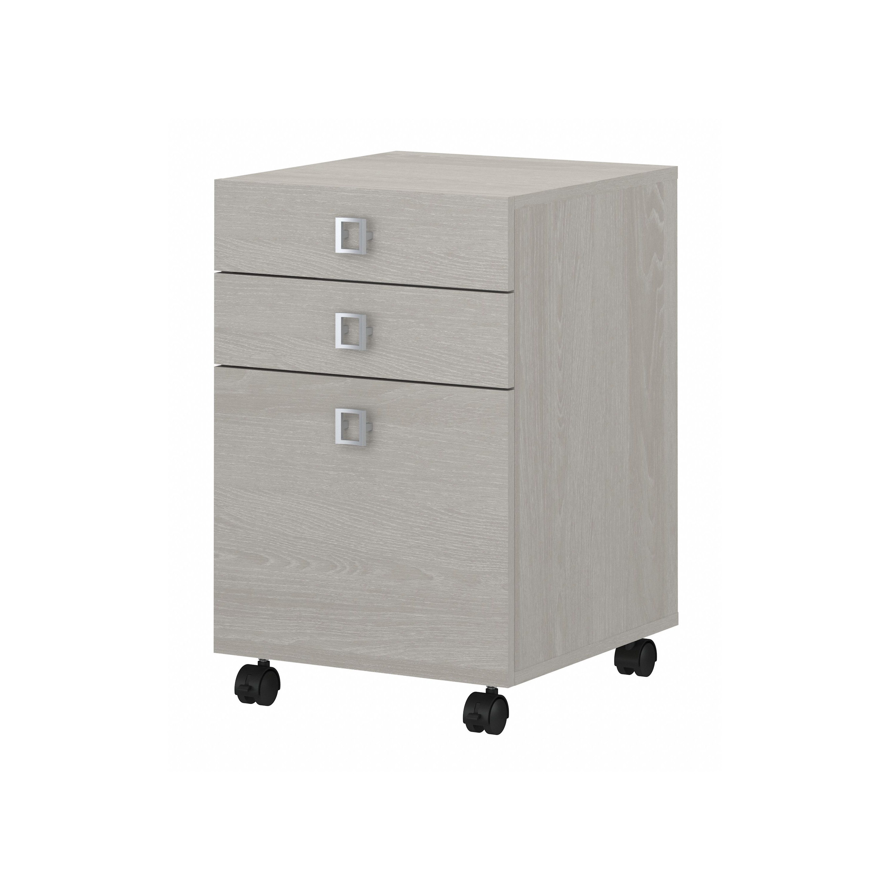 Shop Bush Business Furniture Echo 3 Drawer Mobile File Cabinet 02 KI60201-03 #color_gray sand
