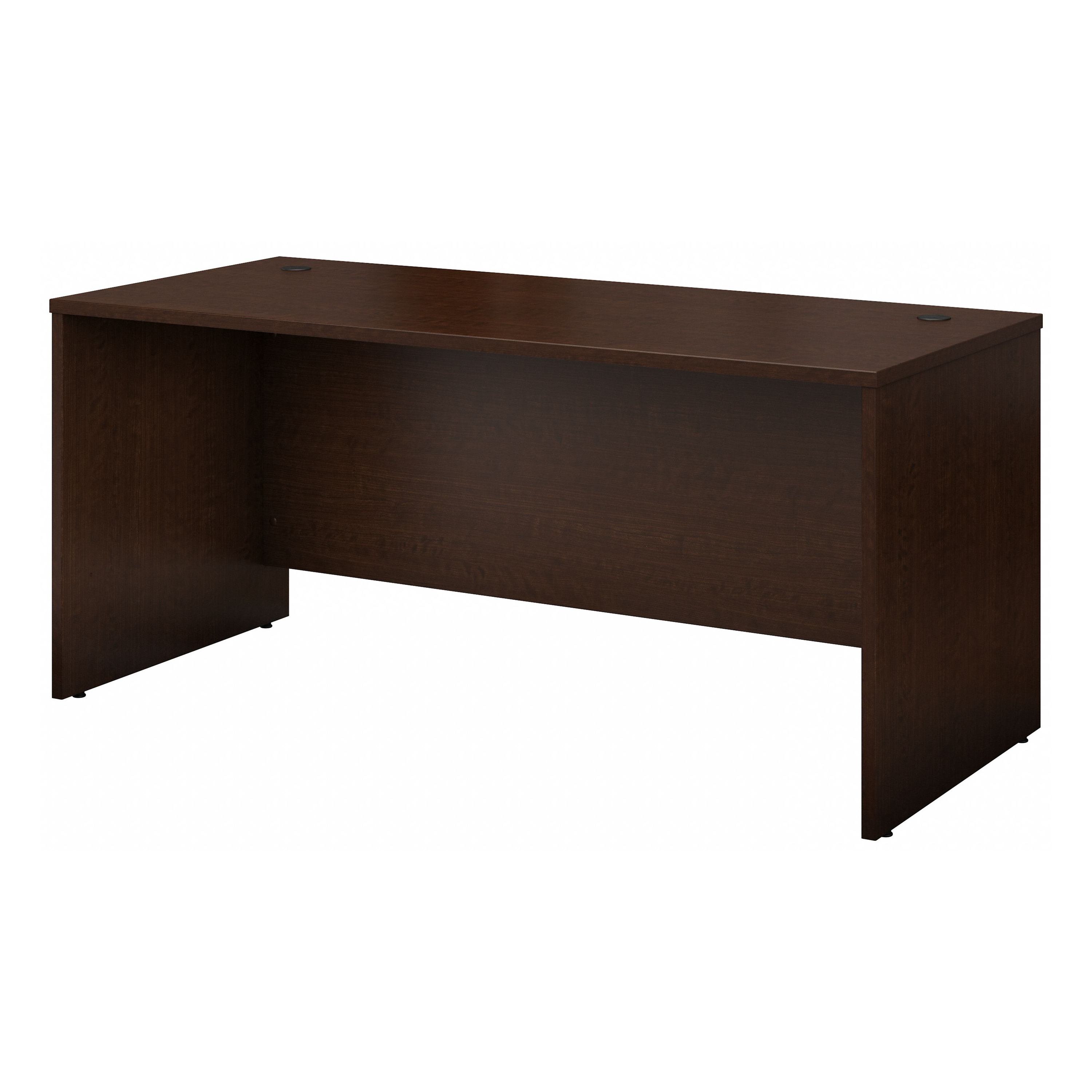 Shop Bush Business Furniture Series C 66W x 30D Office Desk 02 WC12942A #color_mocha cherry