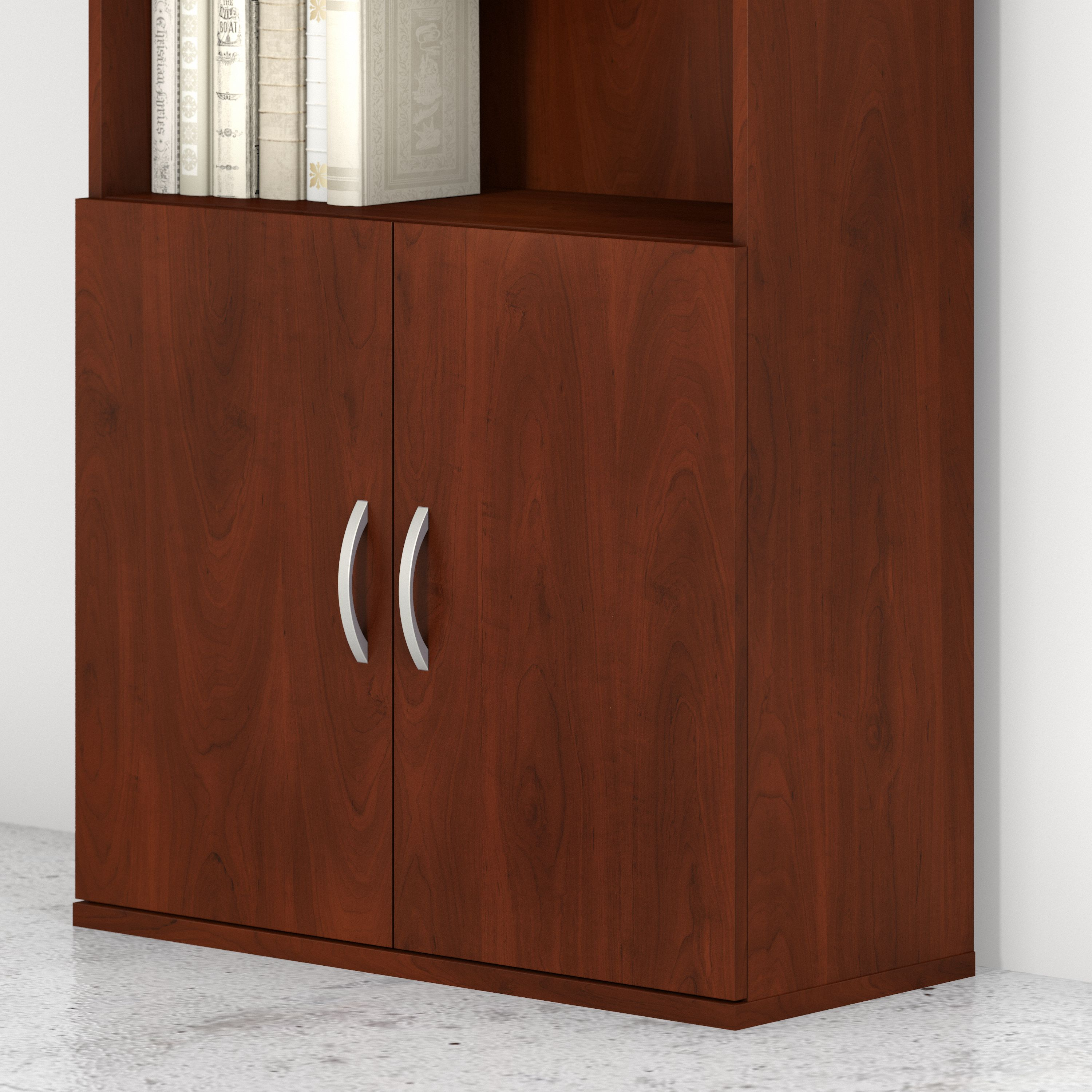 Shop Bush Business Furniture Studio C Bookcase Door Kit 01 SCB236HC-Z #color_hansen cherry