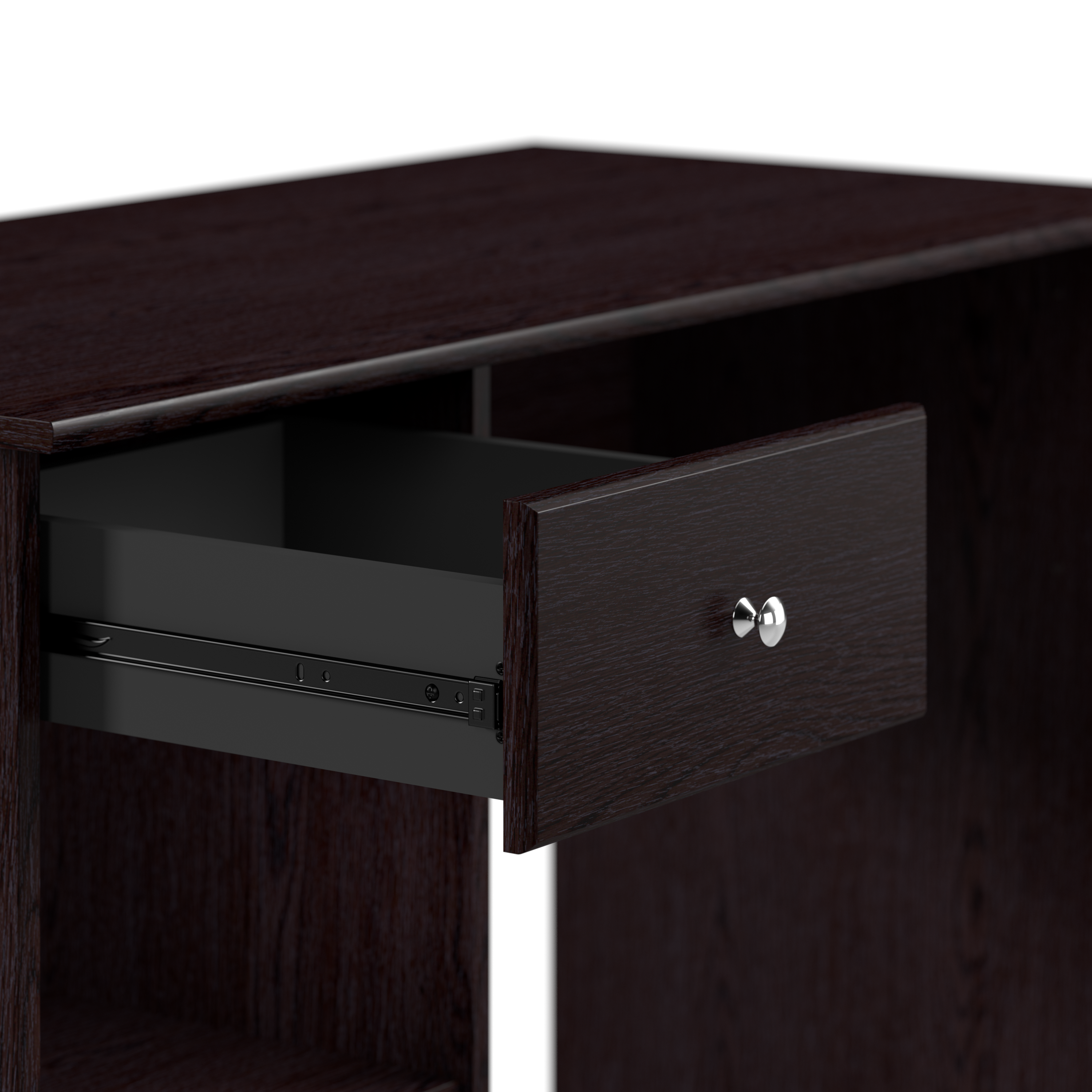 Shop Bush Furniture Cabot 48W Computer Desk with Storage 03 WC31847 #color_espresso oak