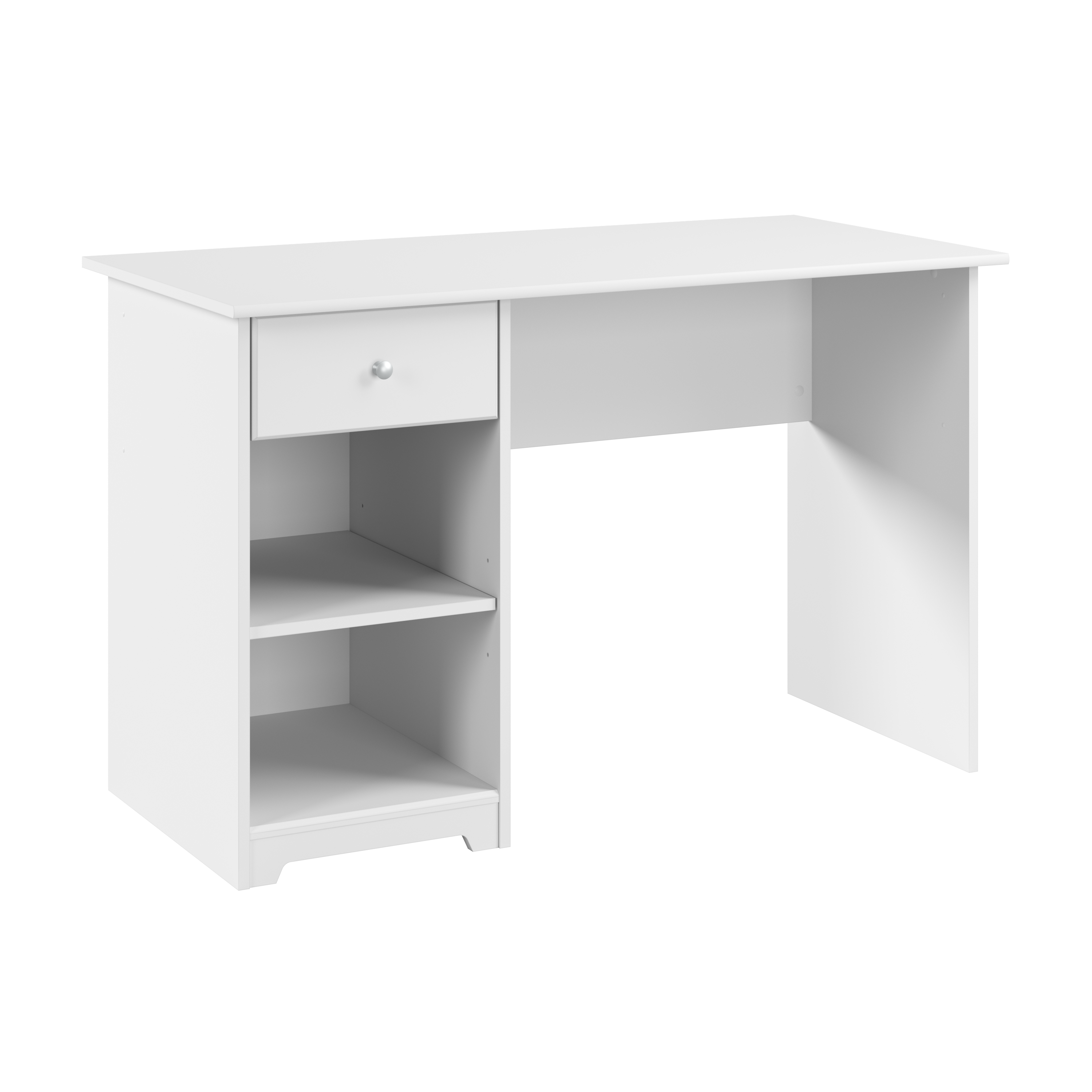 Shop Bush Furniture Cabot 48W Computer Desk with Storage 02 WC31947 #color_white
