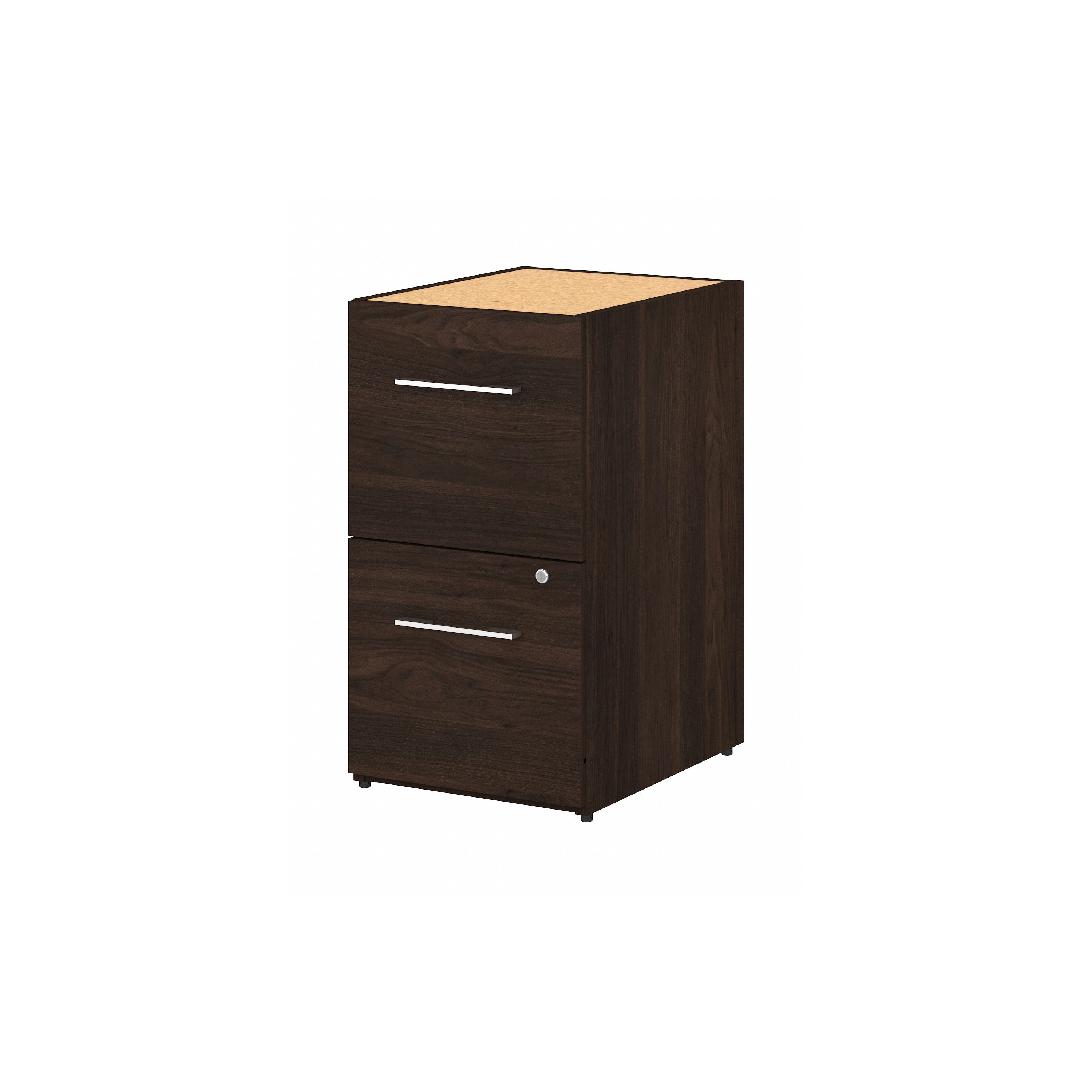 Shop Bush Business Furniture Office 500 16W 2 Drawer File Cabinet - Assembled 02 OFF216BWSU #color_black walnut