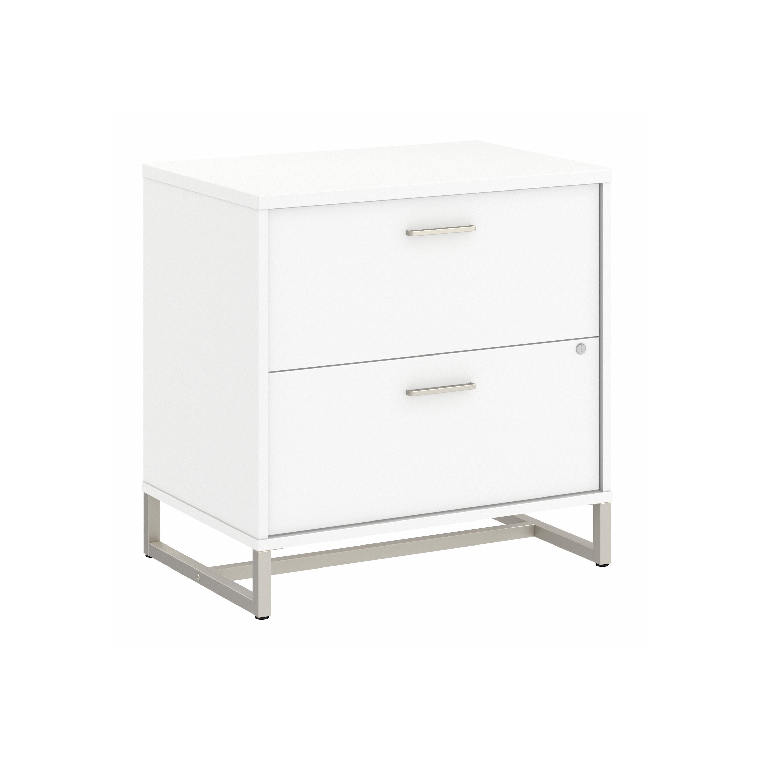 Shop Bush Business Furniture Method 2 Drawer Lateral File Cabinet - Assembled 02 KI70204SU #color_white