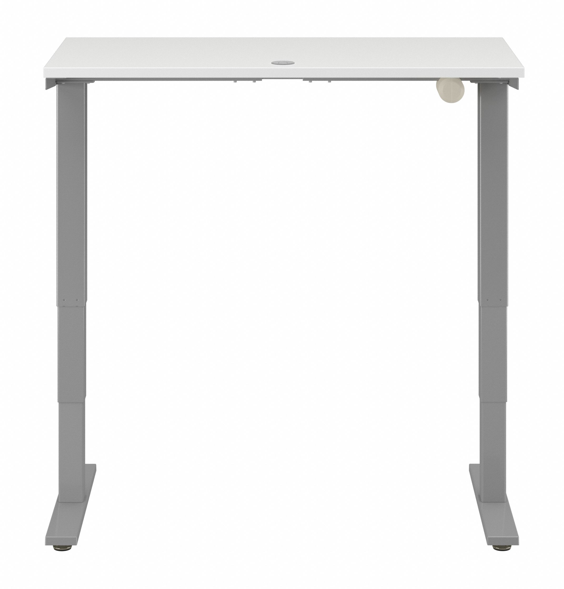 Shop Bush Furniture Cabot 48W x 24D Electric Height Adjustable Standing Desk 11 WC31911K #color_white